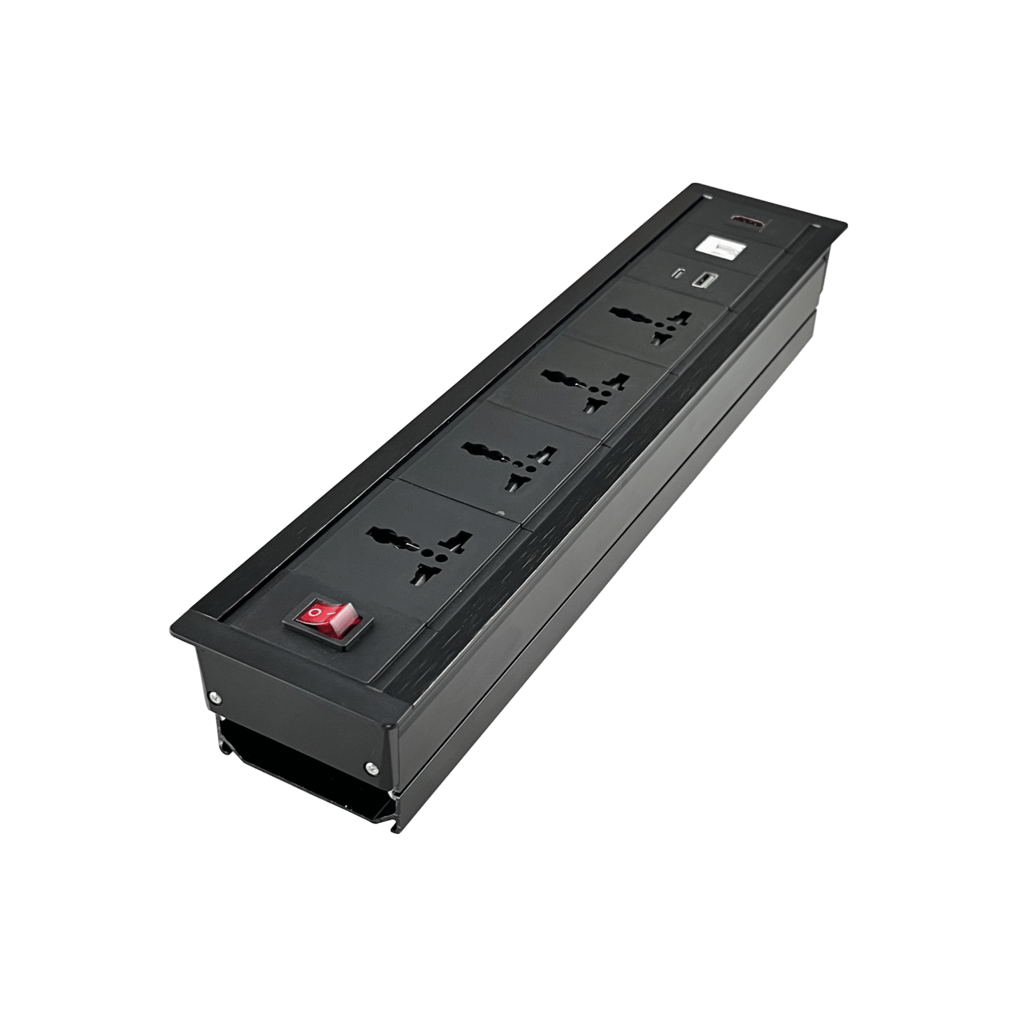 MX NUEVO C 55 IN SURFACE: Smart Power Solution with 4 Universal Sockets, 30W PD Fast Charging, and Multimedia Ports! - Image 5