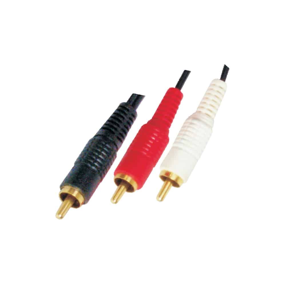 MX RCA Plug / MX 2 RCA Plug Cord Gold Plated Heavy Duty