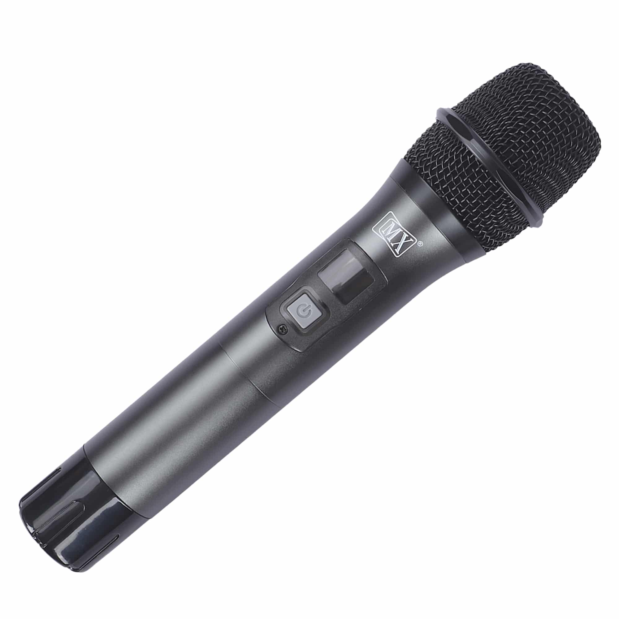 MX UHF Wireless Microphone System with one handheld mic, featuring variable frequency for parties, wedding hosts, business meetings, and multi-purpose use - Image 3