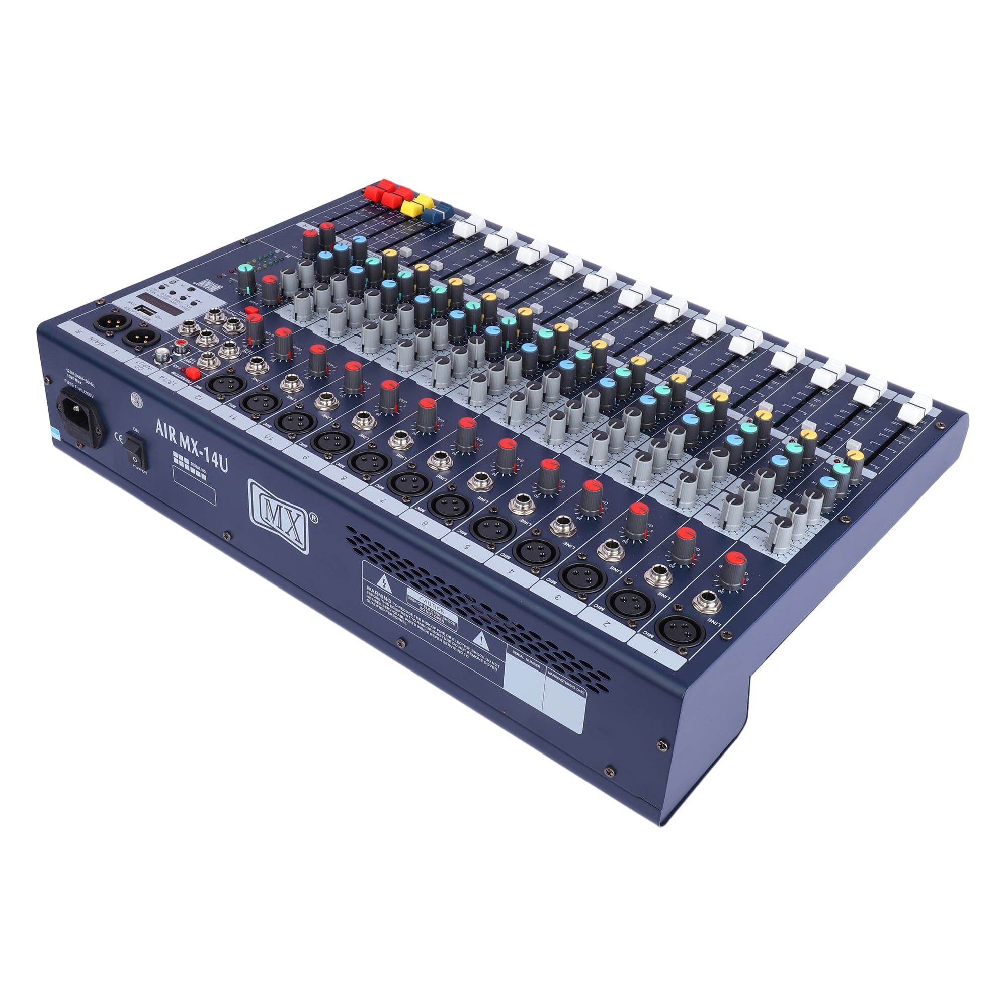 MX Air Mixer 14-Channel Professional Live Mixer with Bluetooth & amp ;USB Connectivity - Image 3