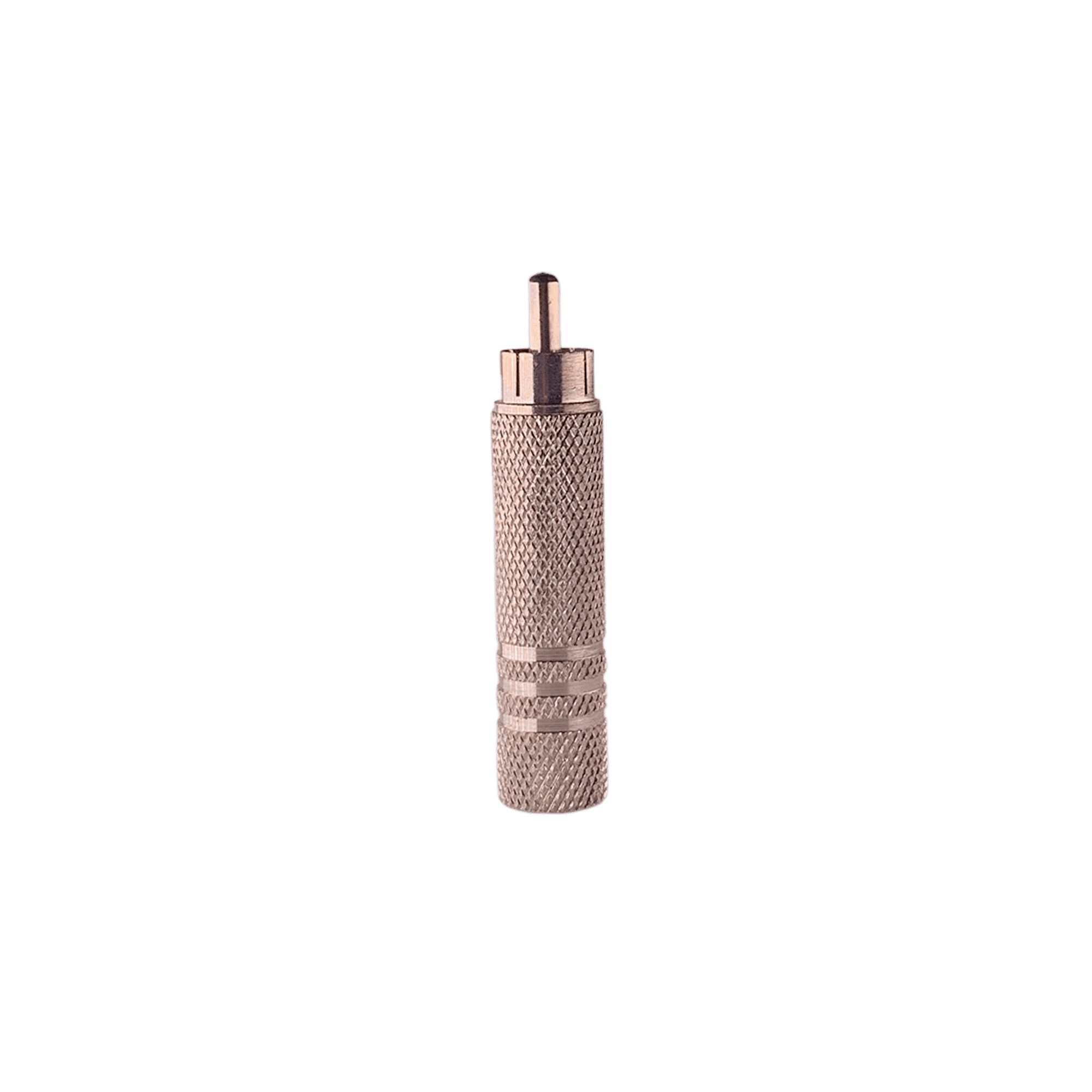 MX RCA plug male to P-38 mono female connector (METAL)(GOLD PLATED PIN) - Image 3