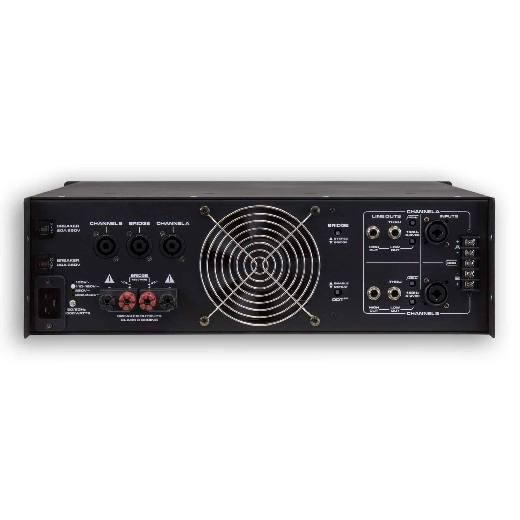 Peavey Power Amplifier : 4000 watts Stable at 2 Ohms - Image 2