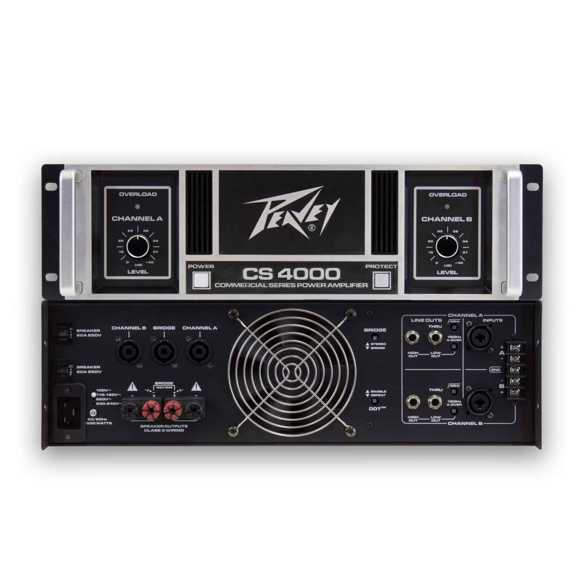 Peavey Power Amplifier : 4000 watts Stable at 2 Ohms - Image 3