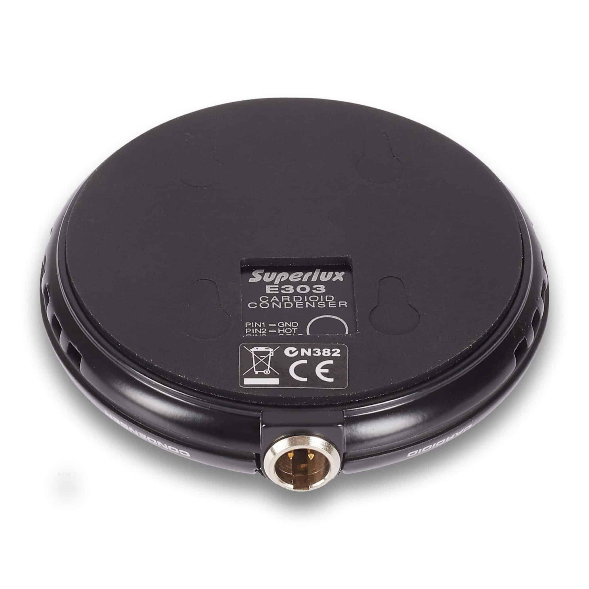 Superlux Cardioid Condenser Boundary Microphone - Black - Image 3