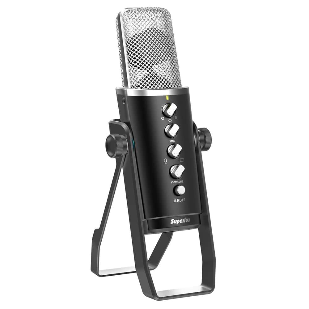 Superlux E431U Multi-Pattern Condenser USB Microphone