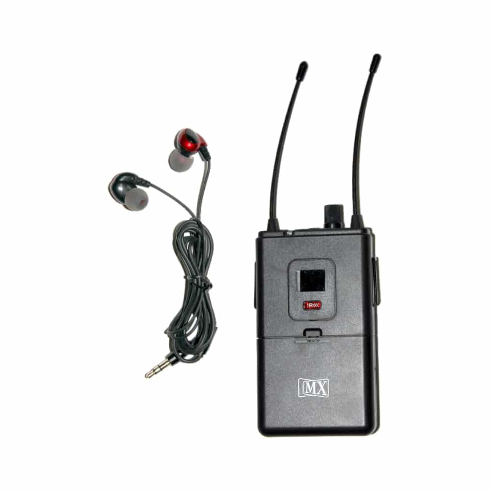 MX Receiver for IEM 100 - In Ear Monitor System