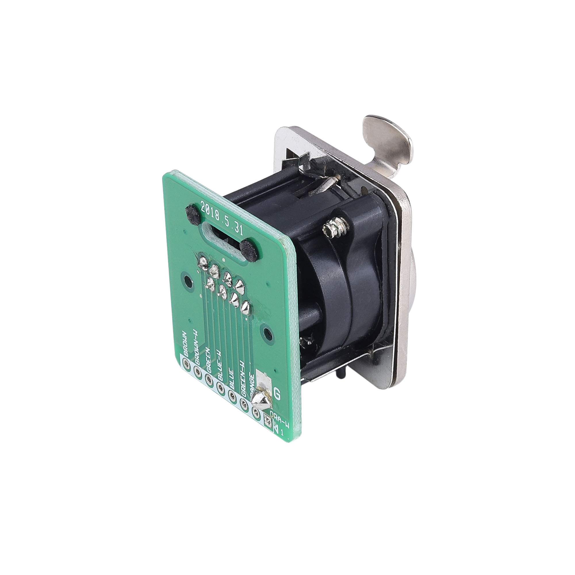 MX CAT6a RJ45 Panel Mount Connector – 8P8C Metal Build - Image 3