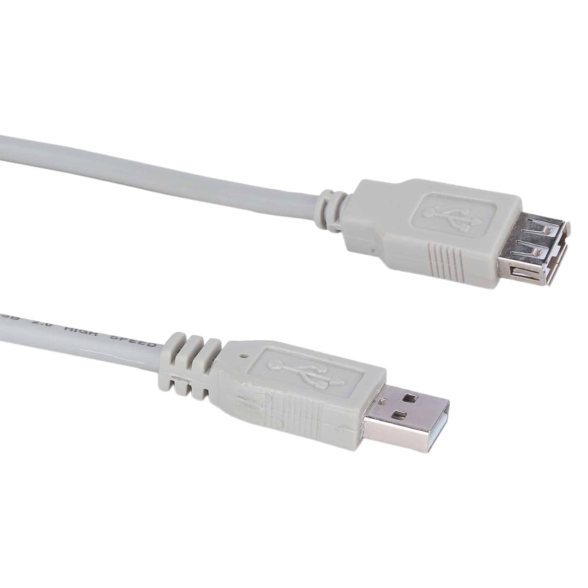 MX USB A MALE TO MX USB A FEMALE CORD 1.5 MTR (SHIELDED)