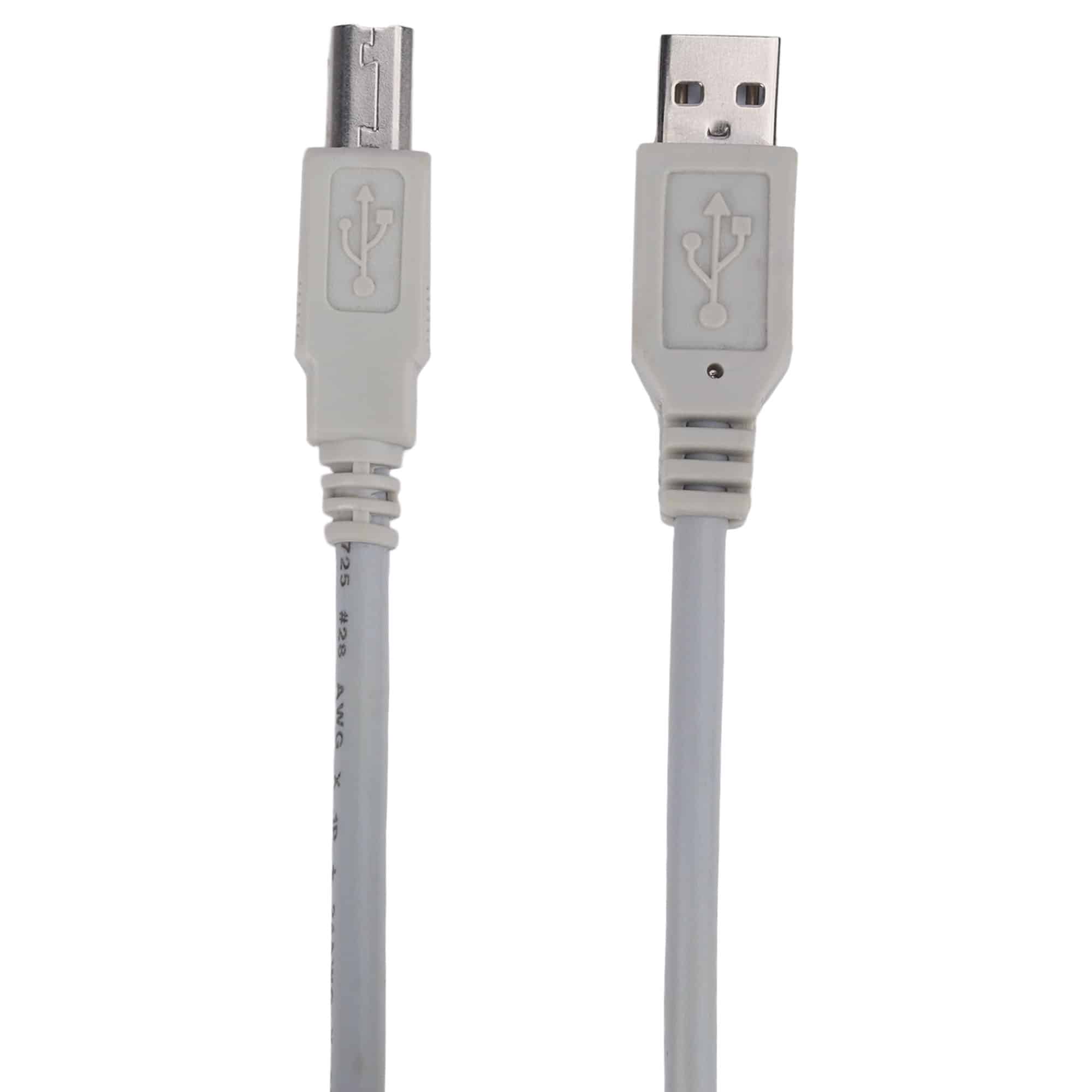 MX USB A MALE TO MX USB B MALE CORD (SHIELDED) - Image 2