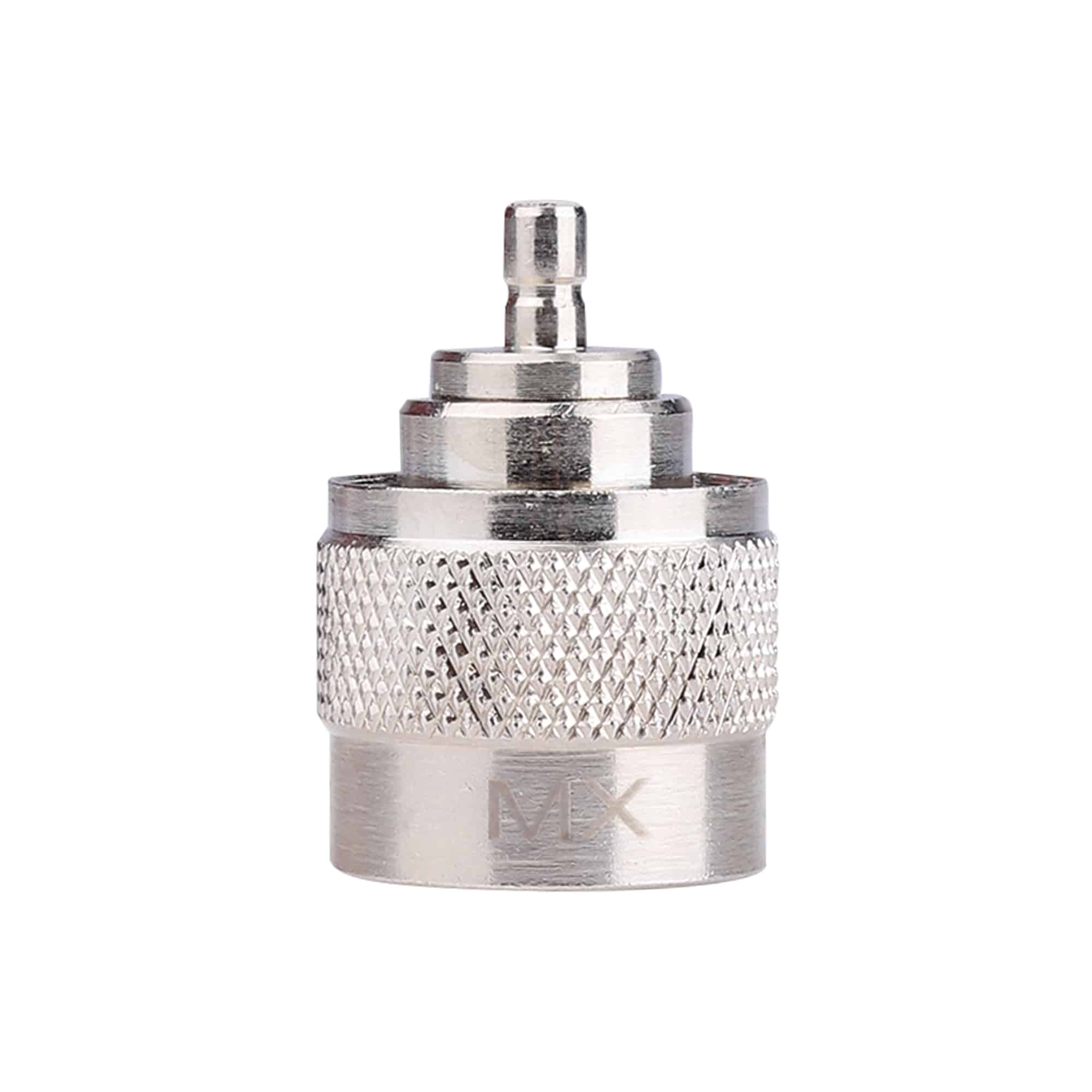 MX SMB Female To 'N' Male Connector With Teflon - Image 3