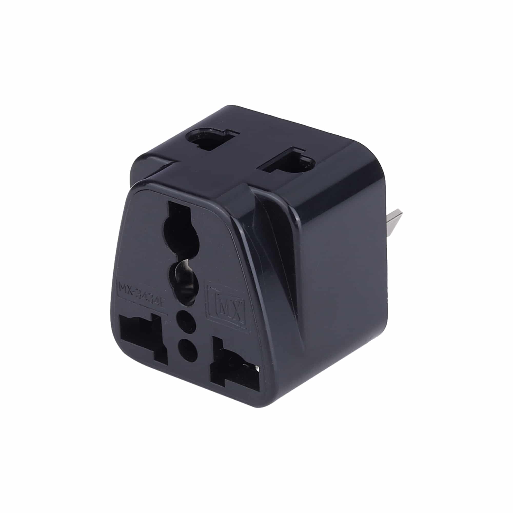 MX Two-Way Two Curved Flat Pin Universal Conversion Plug