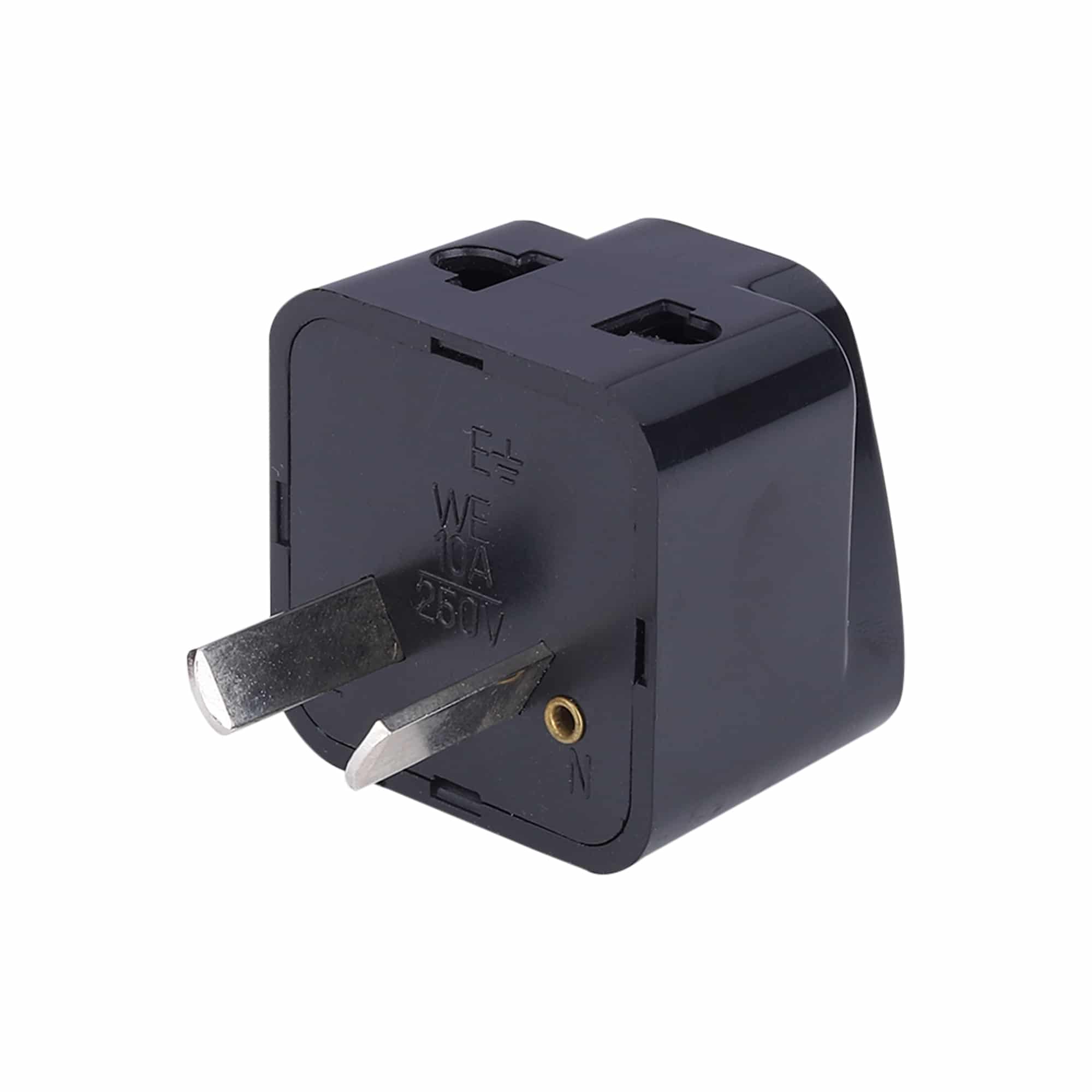 MX Two-Way Two Curved Flat Pin Universal Conversion Plug - Image 2