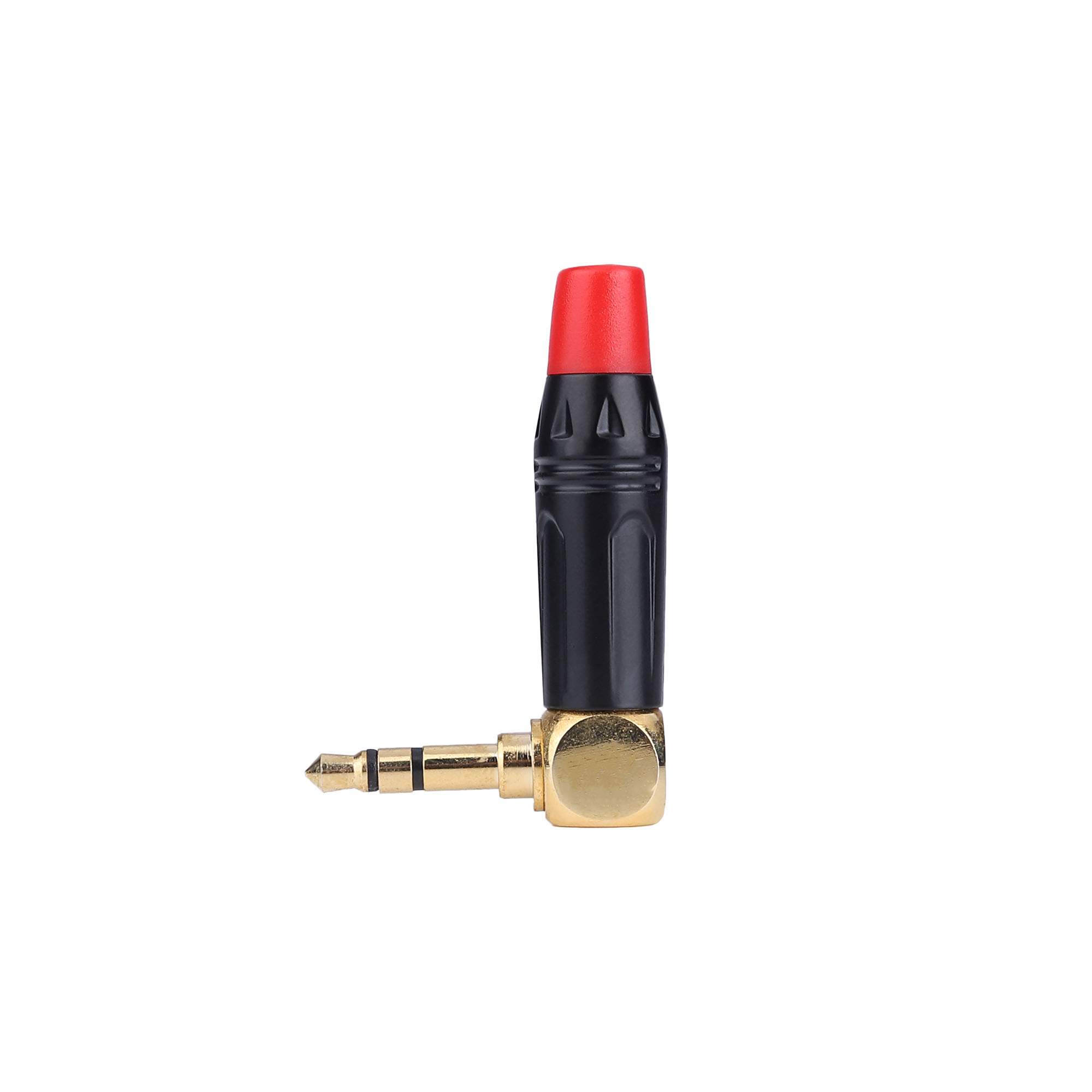 MX EP 3.5 mm STEREO AUX RIGHT ANGLED MALE CONNECTOR FULL METAL (MX-3763) - Image 3