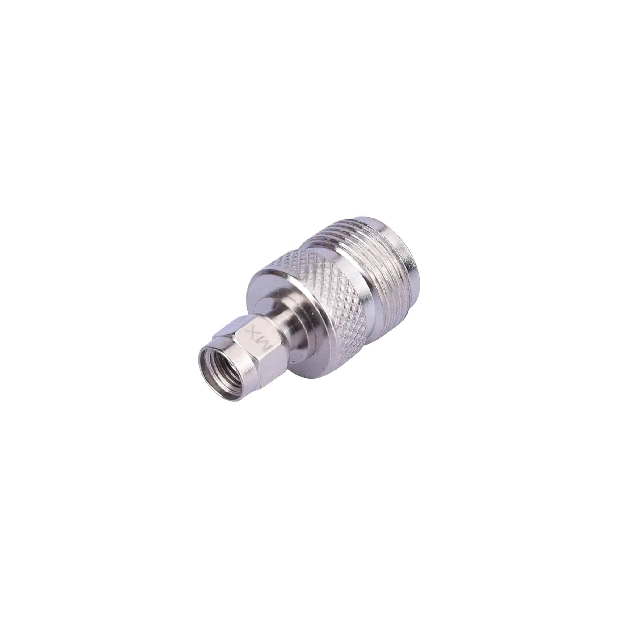 MX 'N' Female To 'SMA' Male Adaptor With Teflon (reverse Polarity) - Image 2