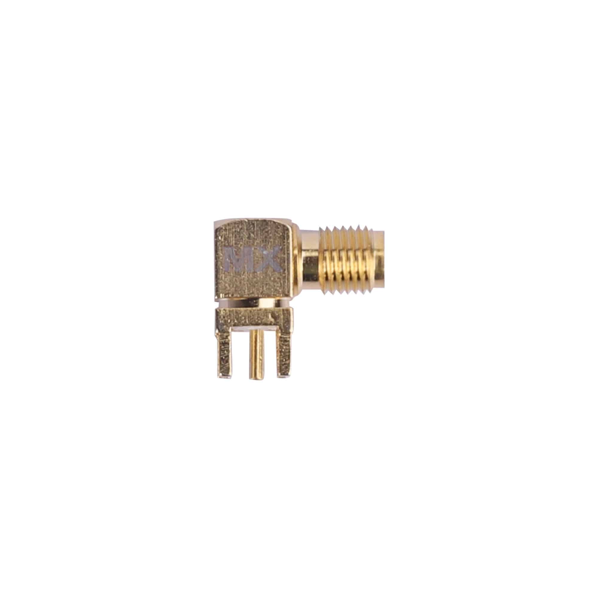 MX SMA Female Connector Right Angle PCB Mounting - Image 3