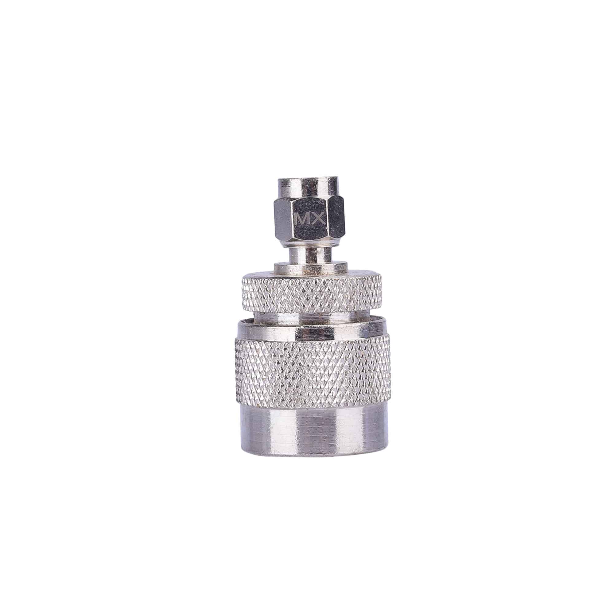 MX 'N' Male To 'SMA' Male Adaptor With Teflon (reverse Polarity) - Image 3