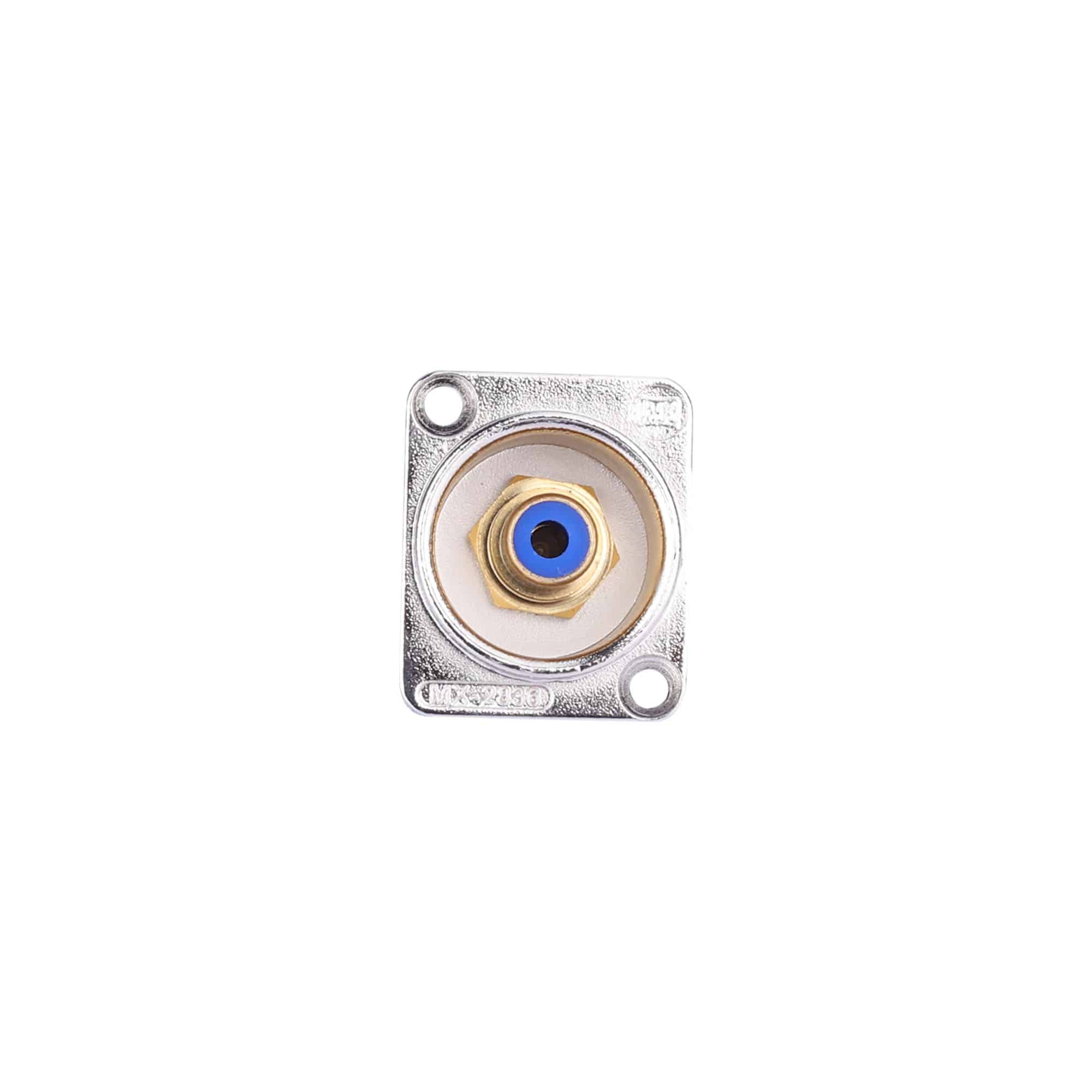 MX RCA Female Socket Panel Mount (Gold Plated) - Image 2