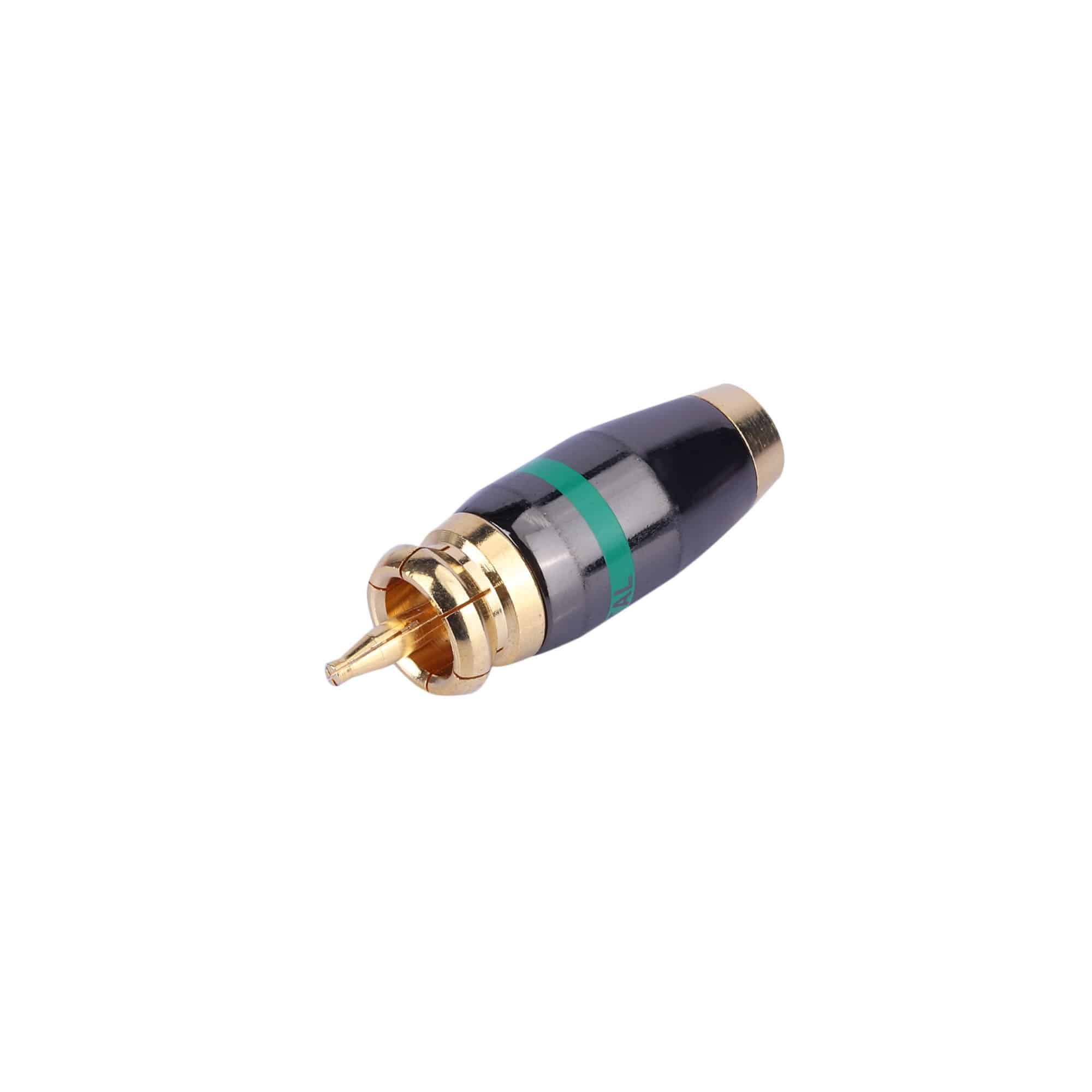 MX RCA (RGB) Male Plugs with Locking System