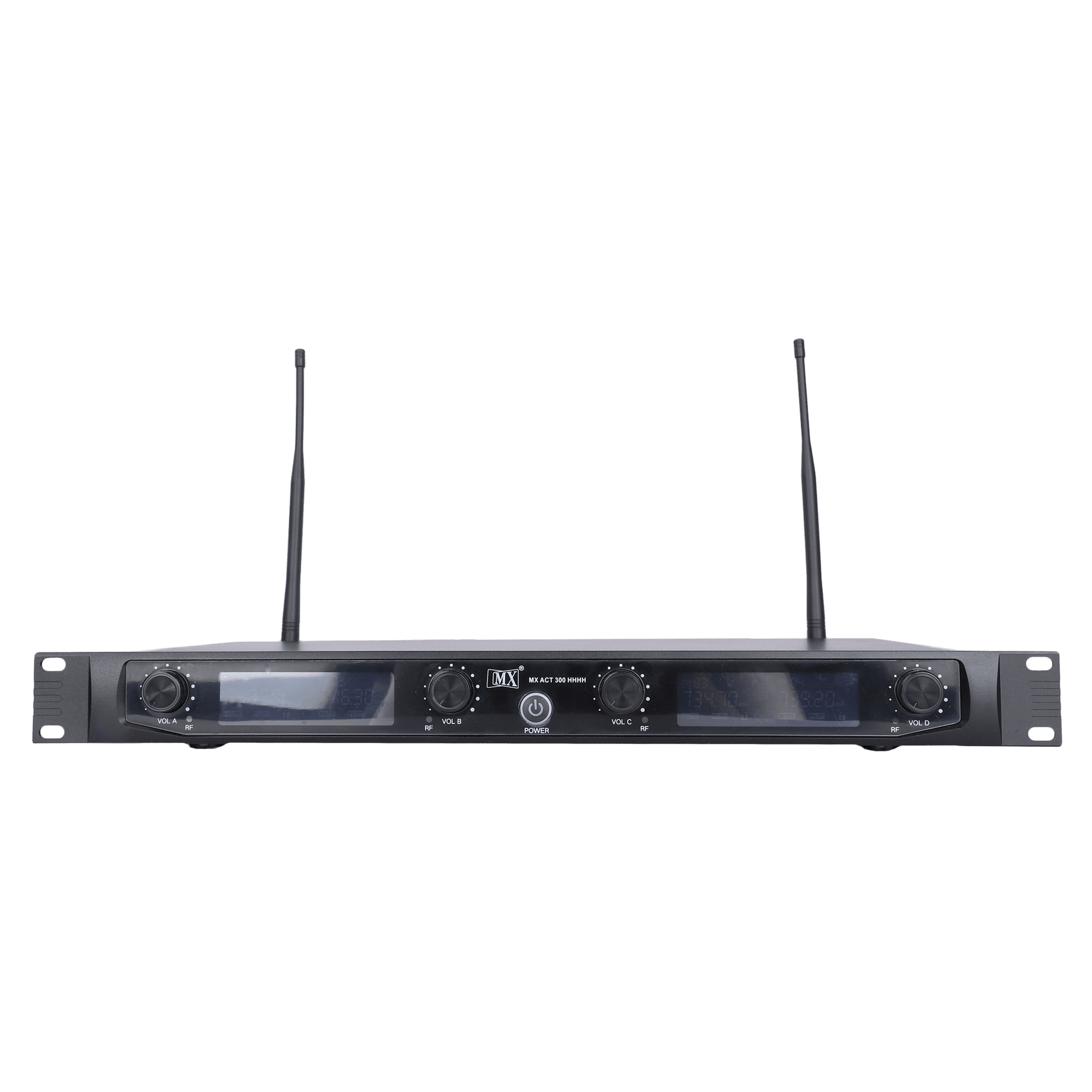 MX 4-Channel UHF Wireless Microphone System with 4 Handheld Mics, Fixed Frequency for Parties, Wedding Hosts, Business Meetings, and Multi-Purpose Use - Image 5