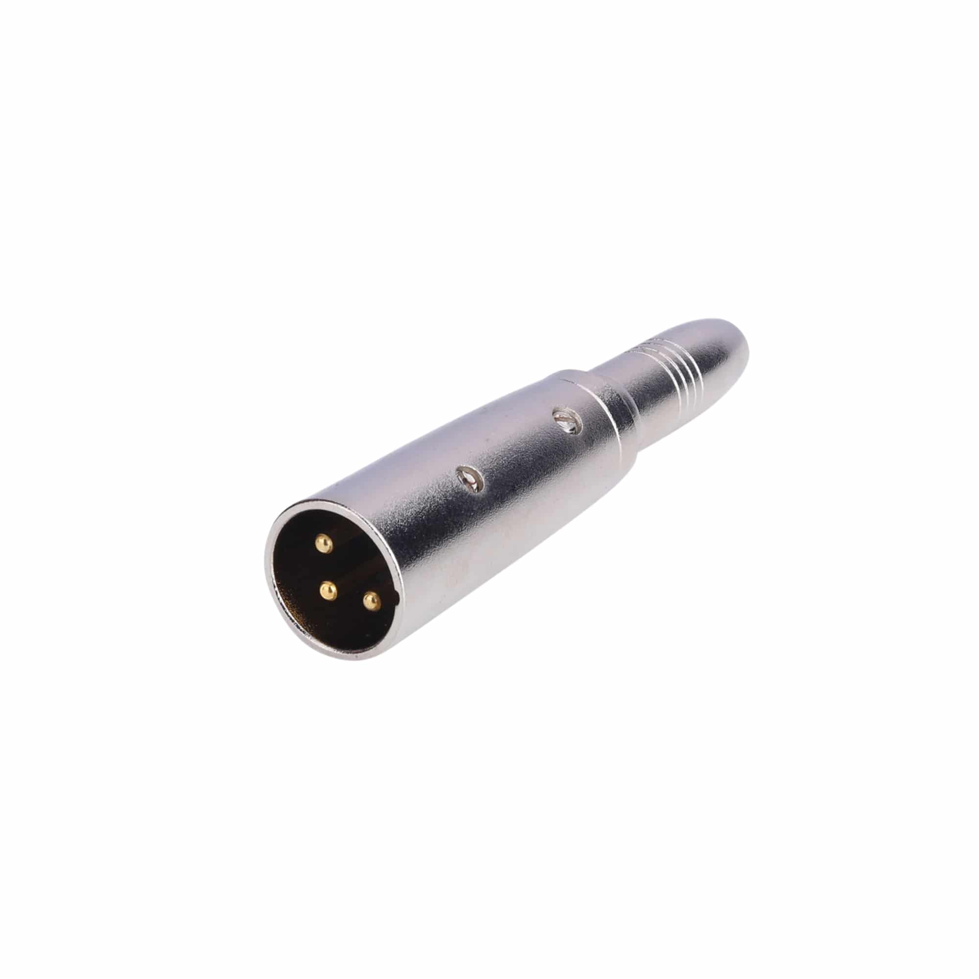 MX XLR 3 PIN MIC MALE CONNECTOR TO P-38 MONO FEMALE CONNECTOR