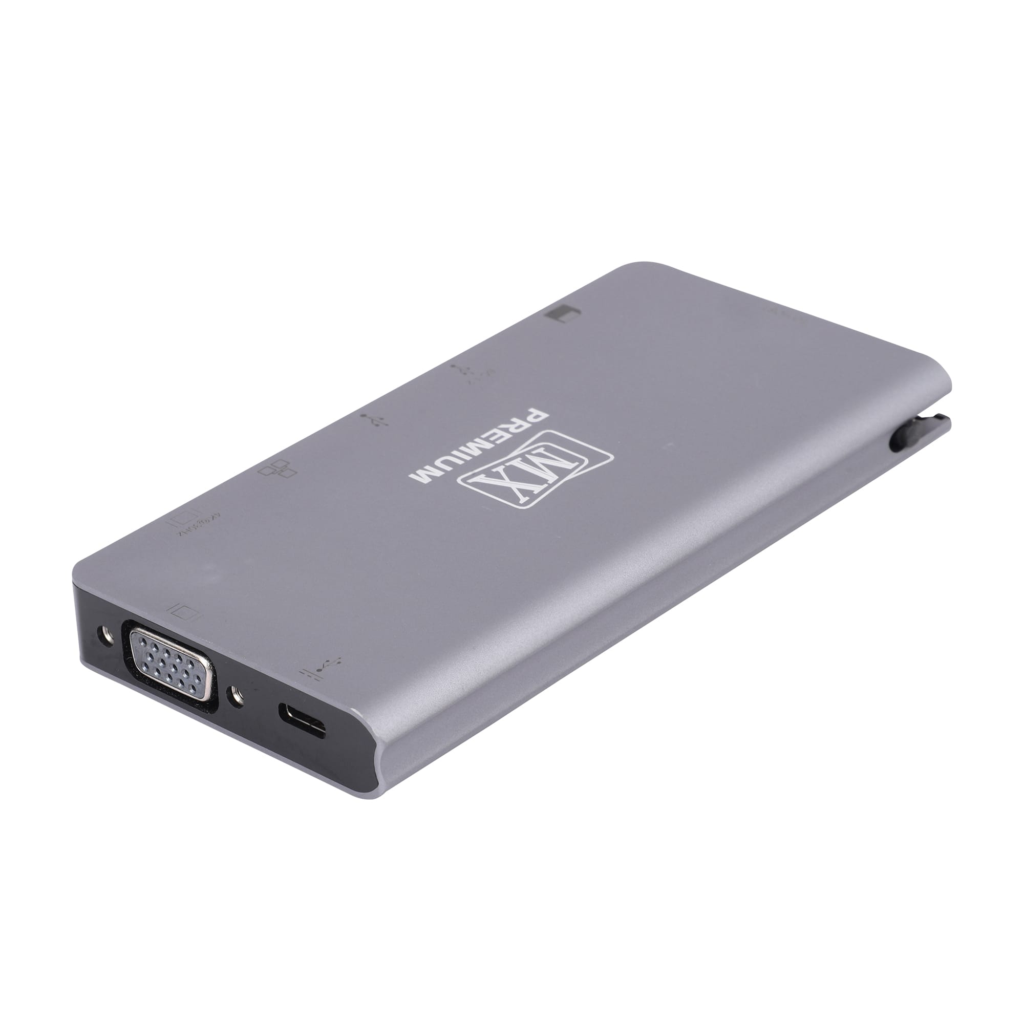 MX Premium Type-C to USB 3.0 X 2 / HDMI / VGA / RJ45 / Micro SD / SD / Type-C (MXP-5116-HVU2CESMS)
