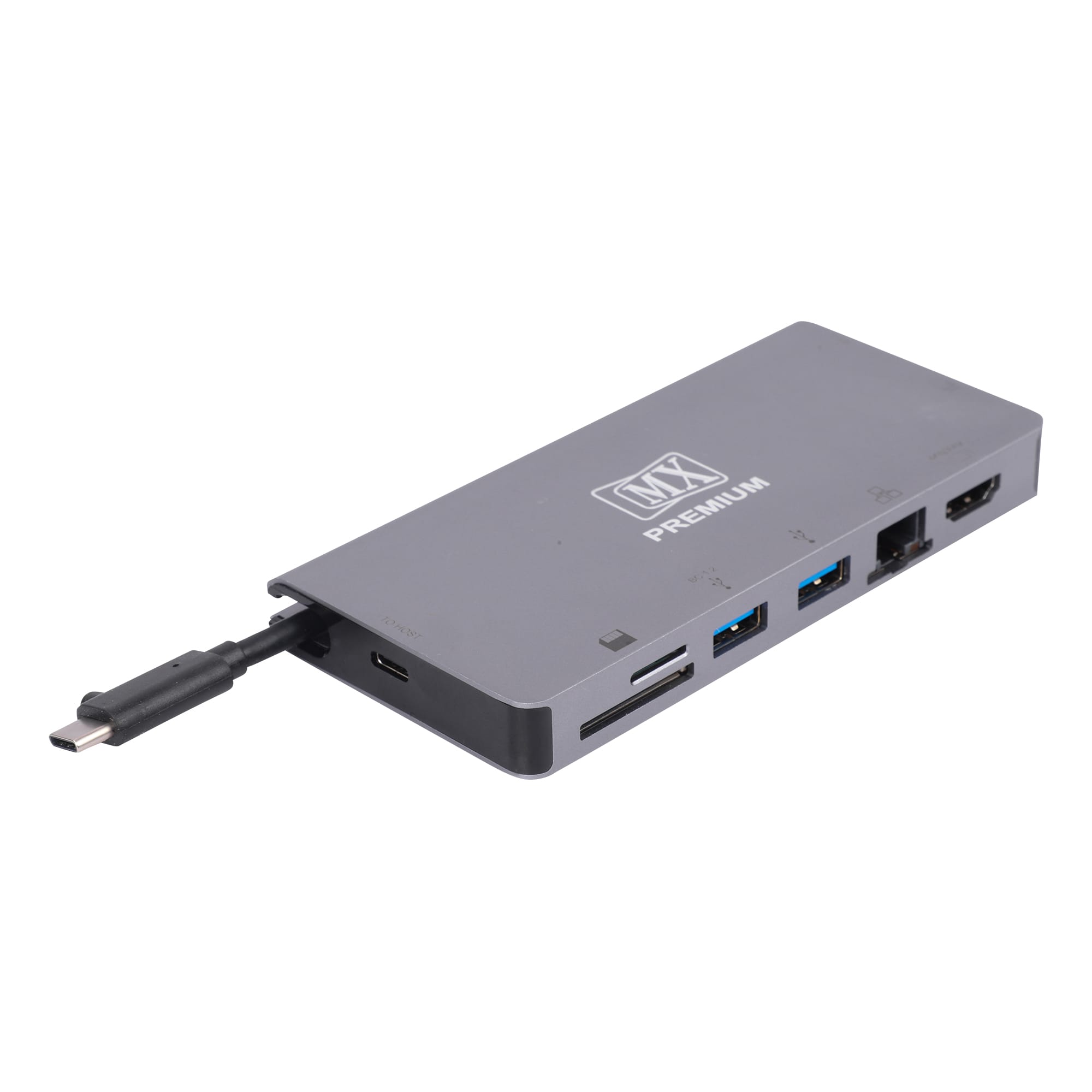 MX Premium Type-C to USB 3.0 X 2 / HDMI / VGA / RJ45 / Micro SD / SD / Type-C (MXP-5116-HVU2CESMS) - Image 3