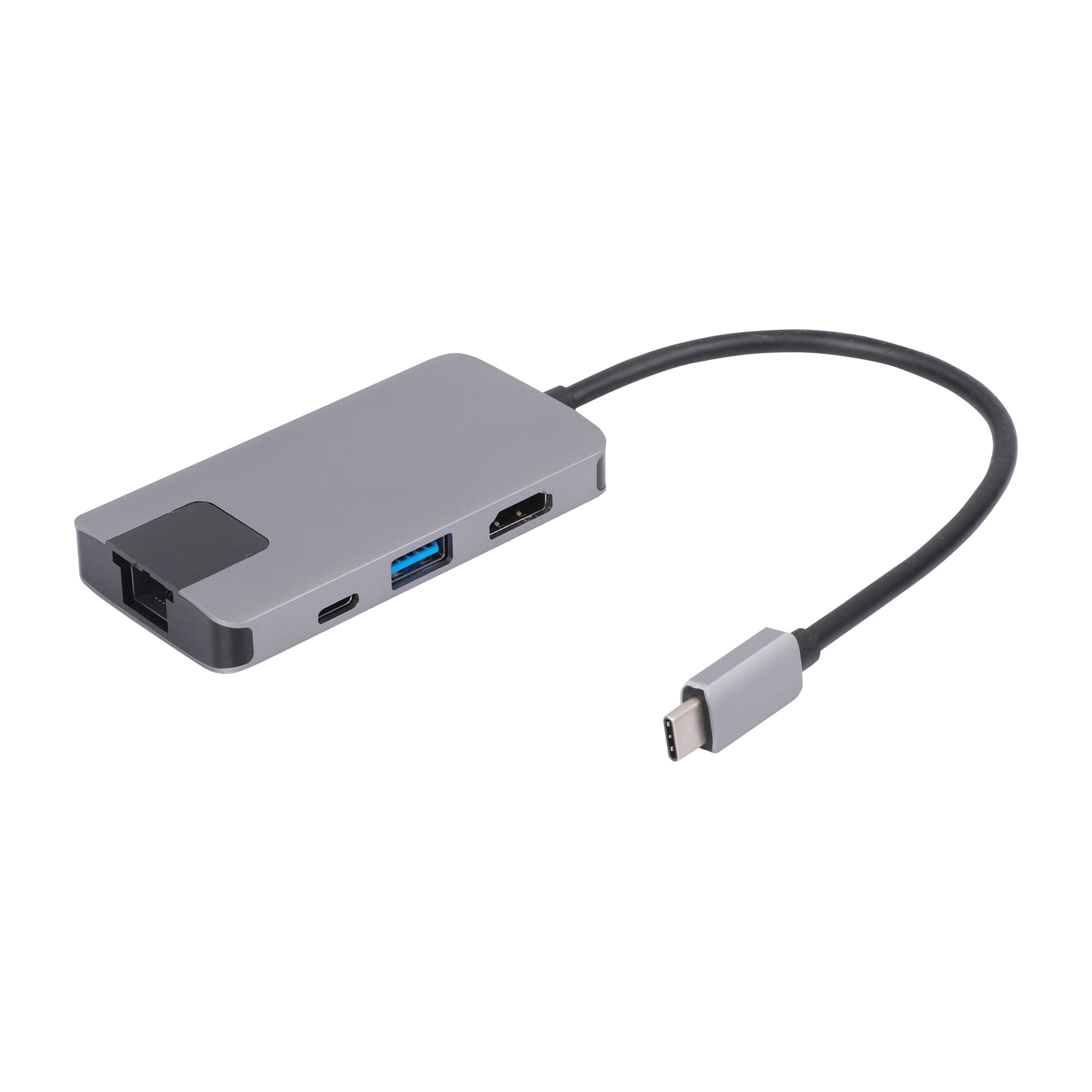 MX Premium Type-C DP1.4 Alt mode multi-port Adapter with HDMI (4K/60Hz/ USB-A / RJ45 / PD Charging or Data (MXP-5132-UHUCE)