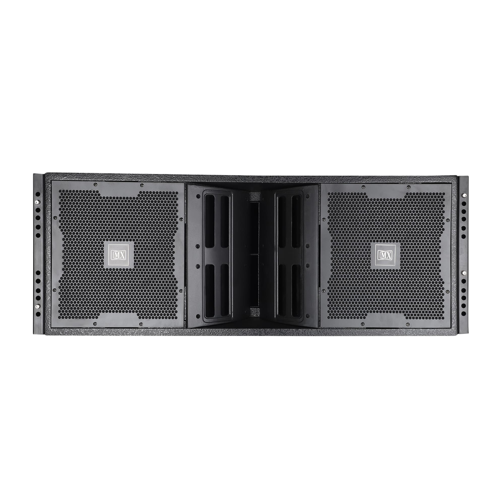 MX Dual 12" Line Array wooden speaker