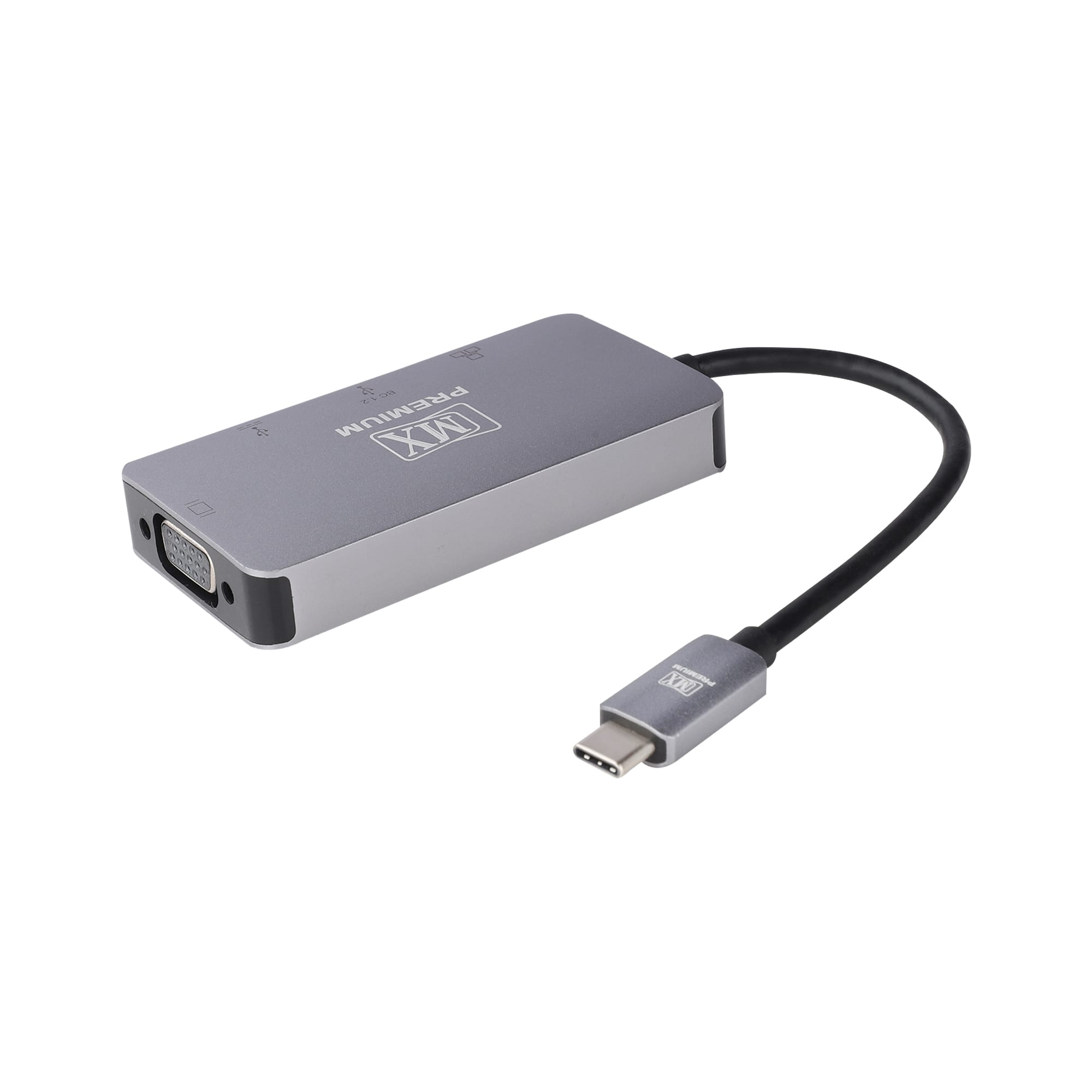 MX Premium Type-C to USB 3.0 / RJ45 / VGA / Type-C (MXP-5111-VUCE) - Image 2