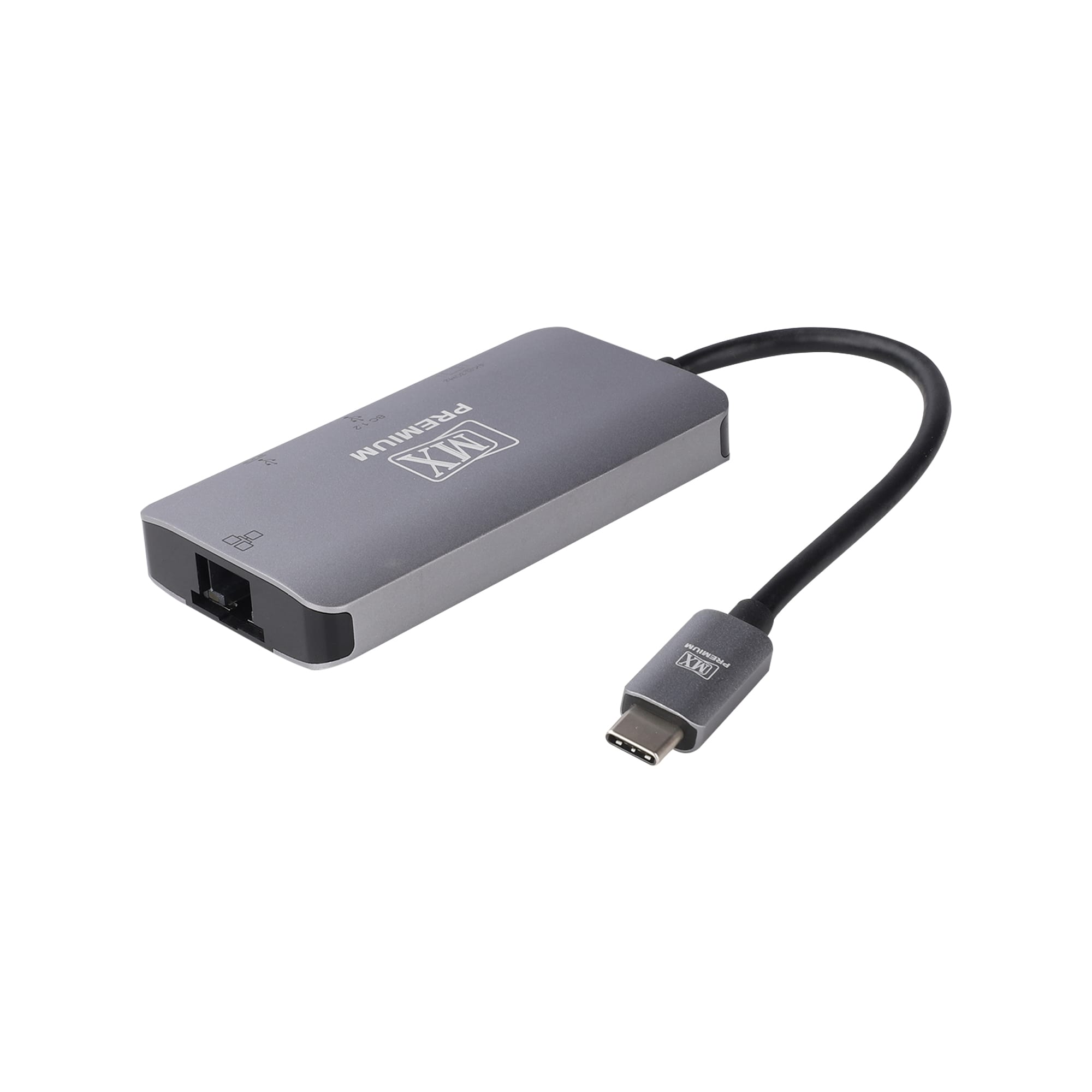 MX Premium Type-C to USB 3.0/RJ45/HDMI/Type-C (MXP-5110-HUCE) - Image 2