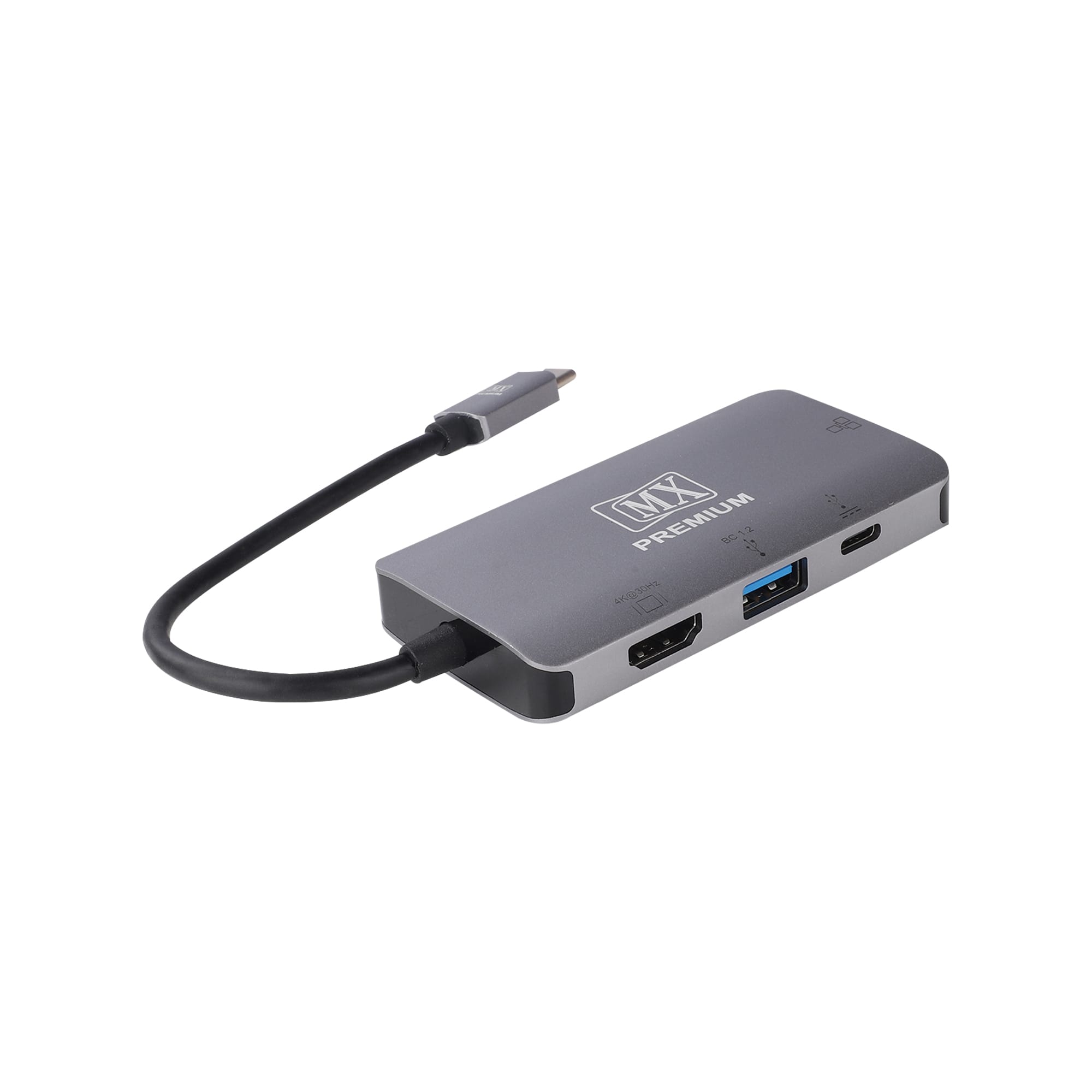 MX Premium Type-C to USB 3.0/RJ45/HDMI/Type-C (MXP-5110-HUCE) - Image 3
