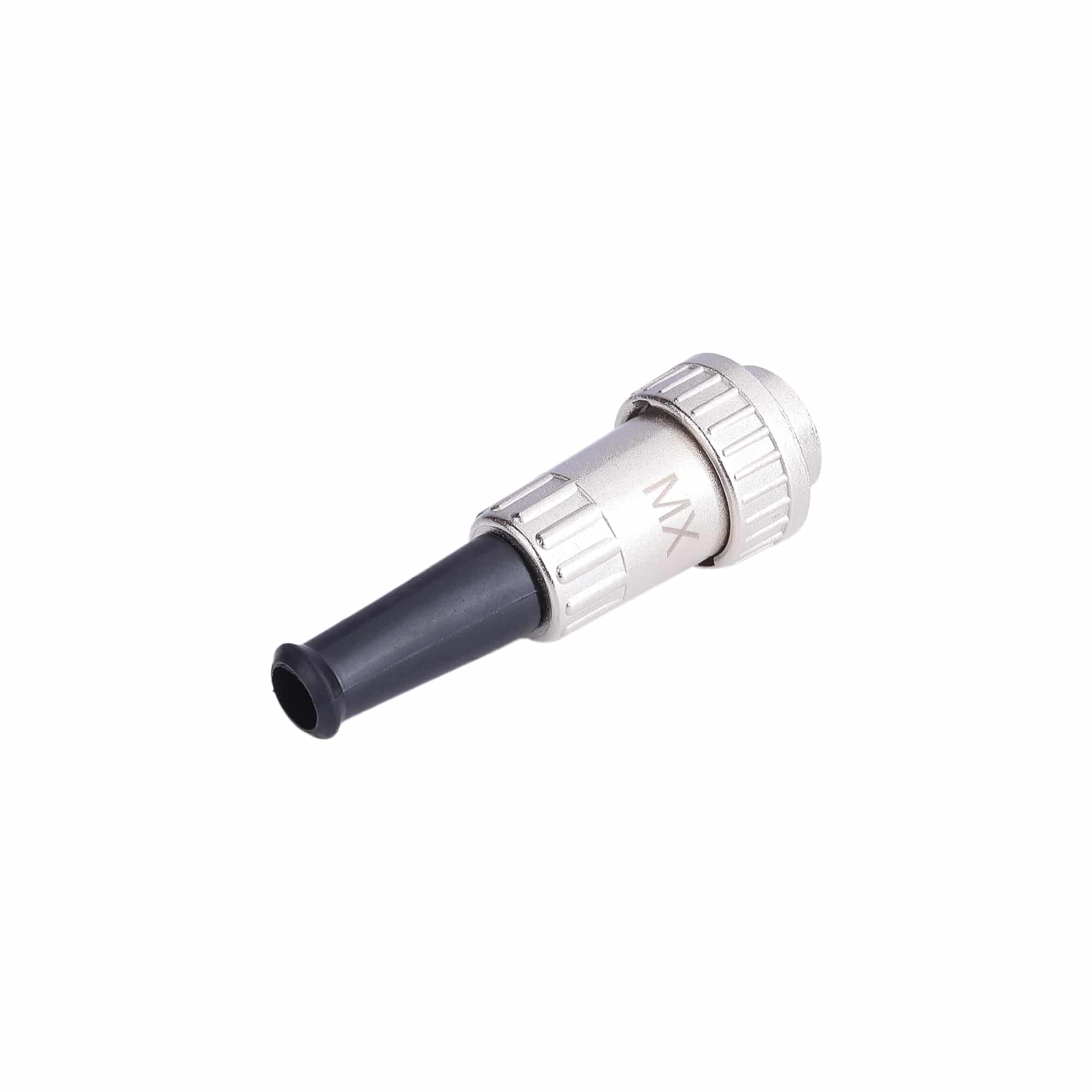 MX 3 PIN DIN PLUG FULL METAL WITH LOCKING RING - Image 2