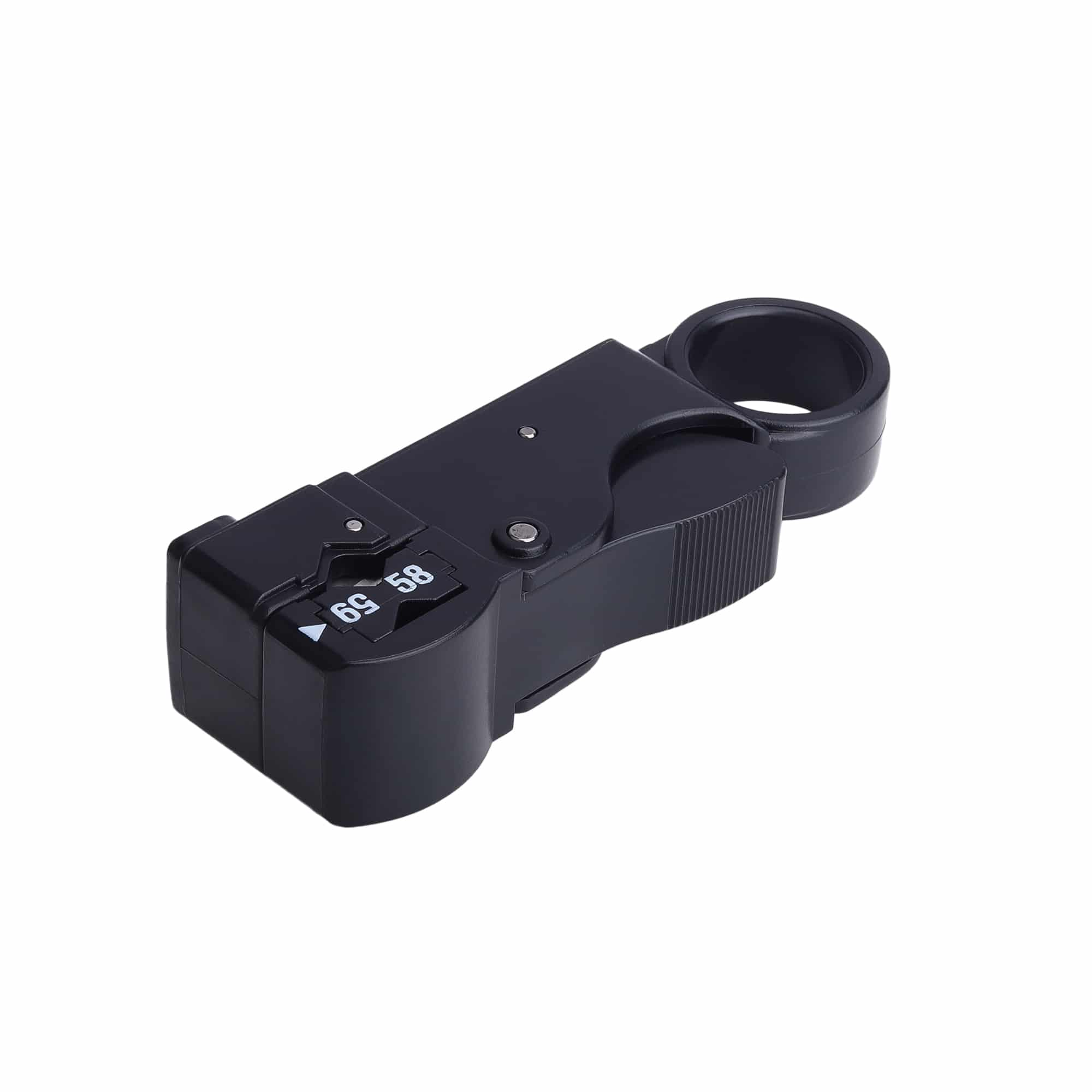MX New Rotary Coaxial Cable Stripper (3 Blades) for RG-58 (3C2V), RG-59/62 (4C2V), RG-6 (5C2V), Model HT-312B - Image 2