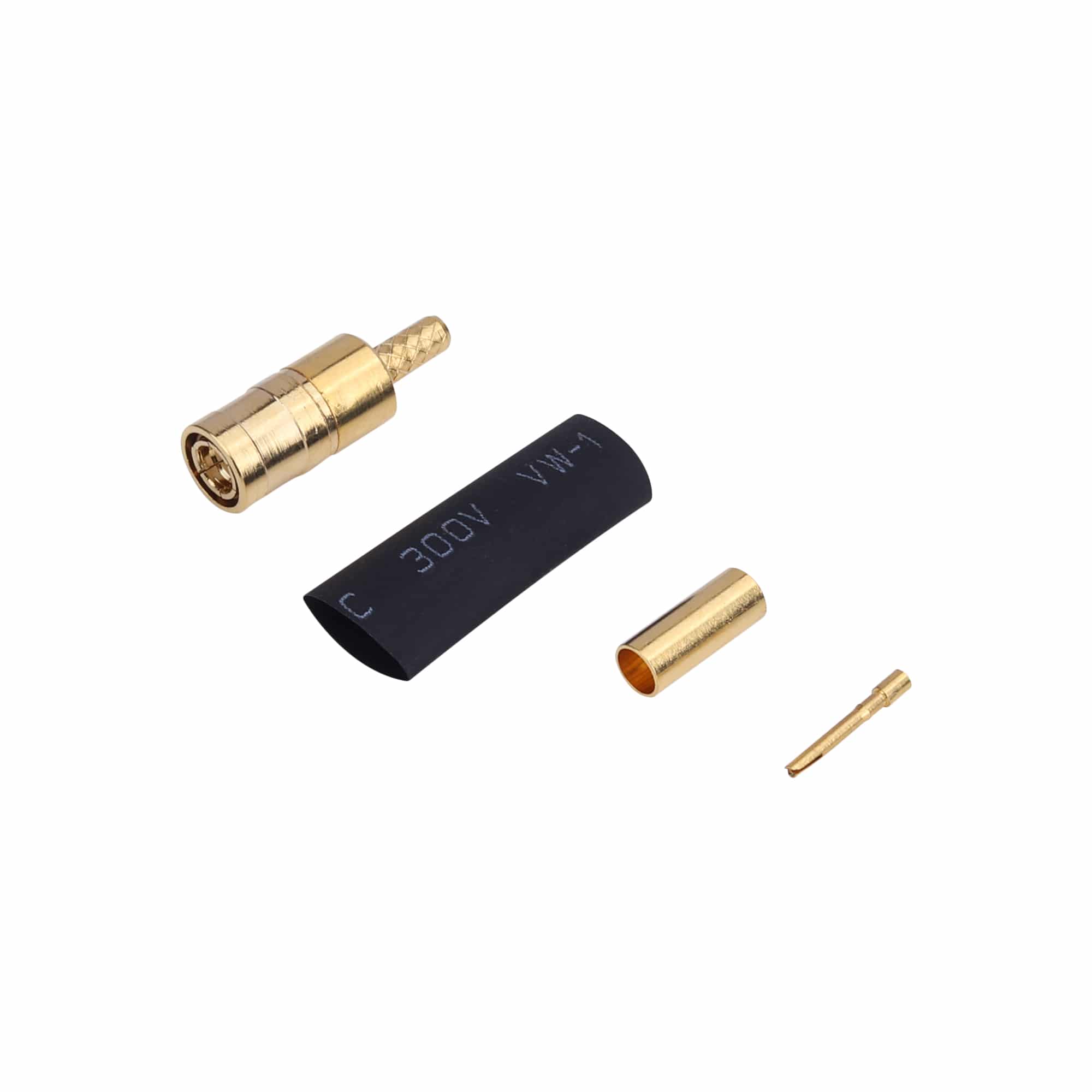 MX SMB Male Connector Crimp Type (for RG-174/U Cable)