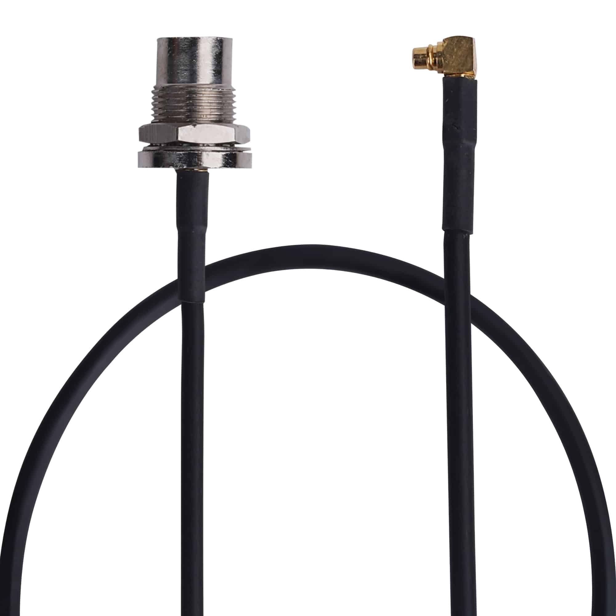 MX MMCX Male Crimping Type Rt. Angle To FME Male Crimping Type Panel Mntg. Cord 1.5Mtr - Image 3