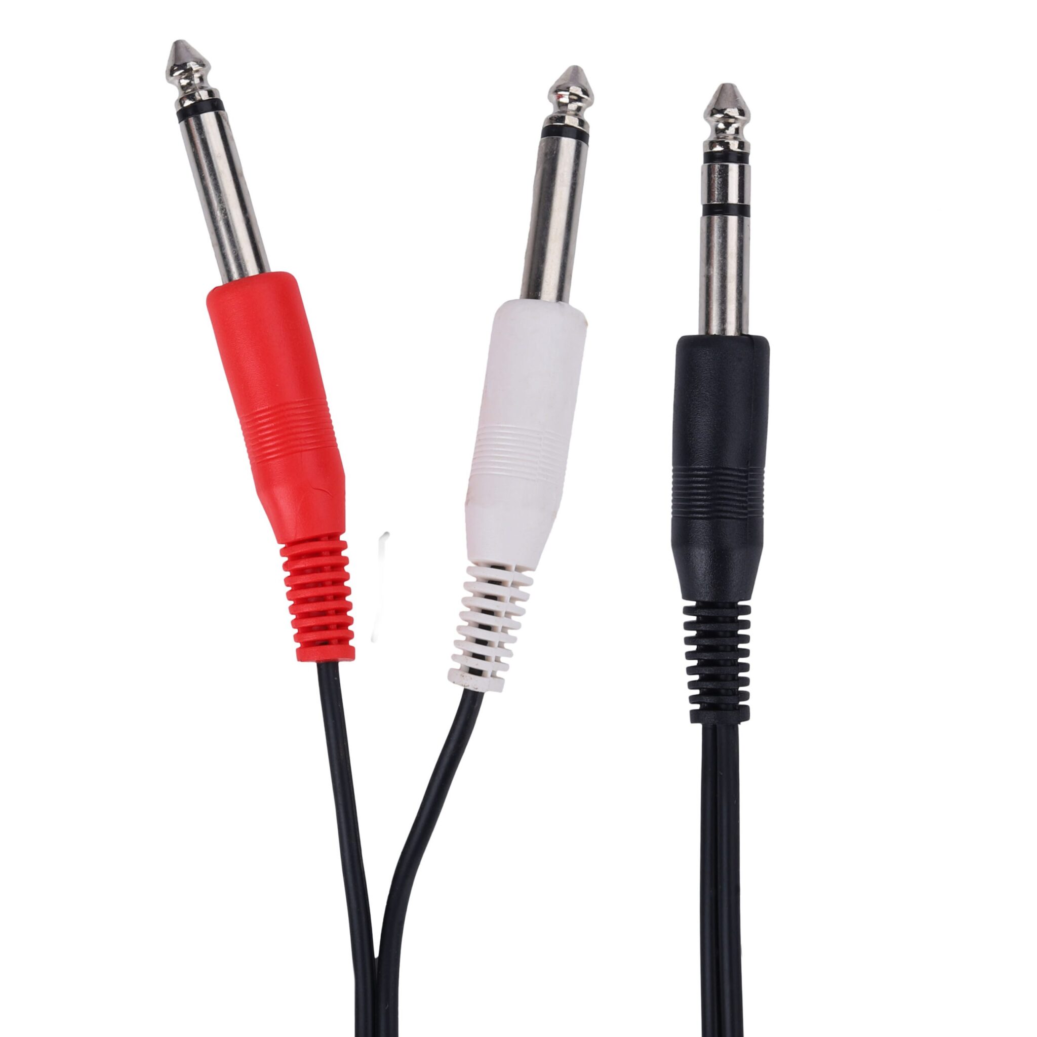 MX 6.35mm P-38 Stereo Plug To MX 2 X 6.35mm P-38 Mono Plug Cord MX 1120 - Image 3