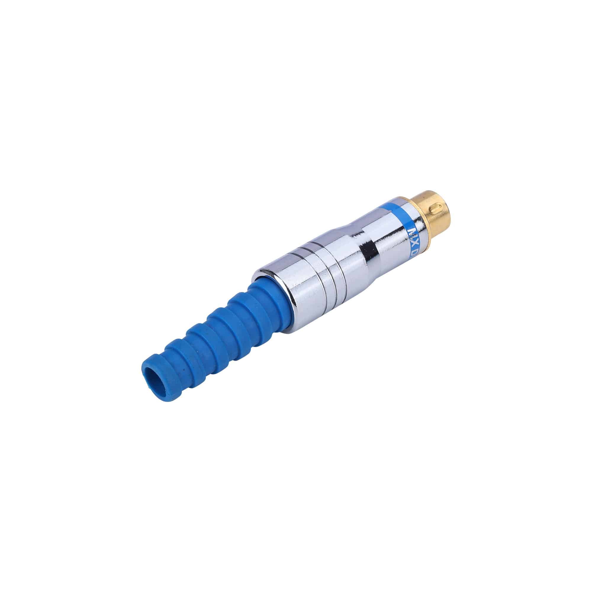 MX S-VIDEO 4 PIN MINI DIN MALE PLUG FULL METAL HEAVY DUTY (TIP GOLD PLATED) - Image 3