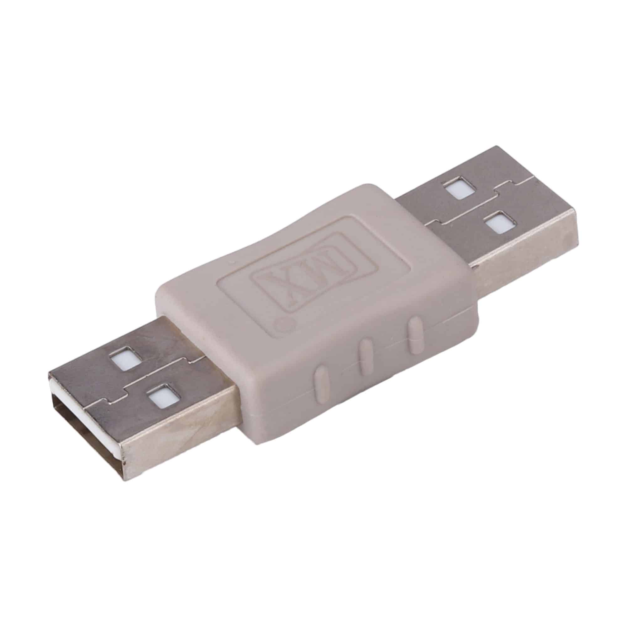 MX USB A MALE TO MALE ADAPTOR