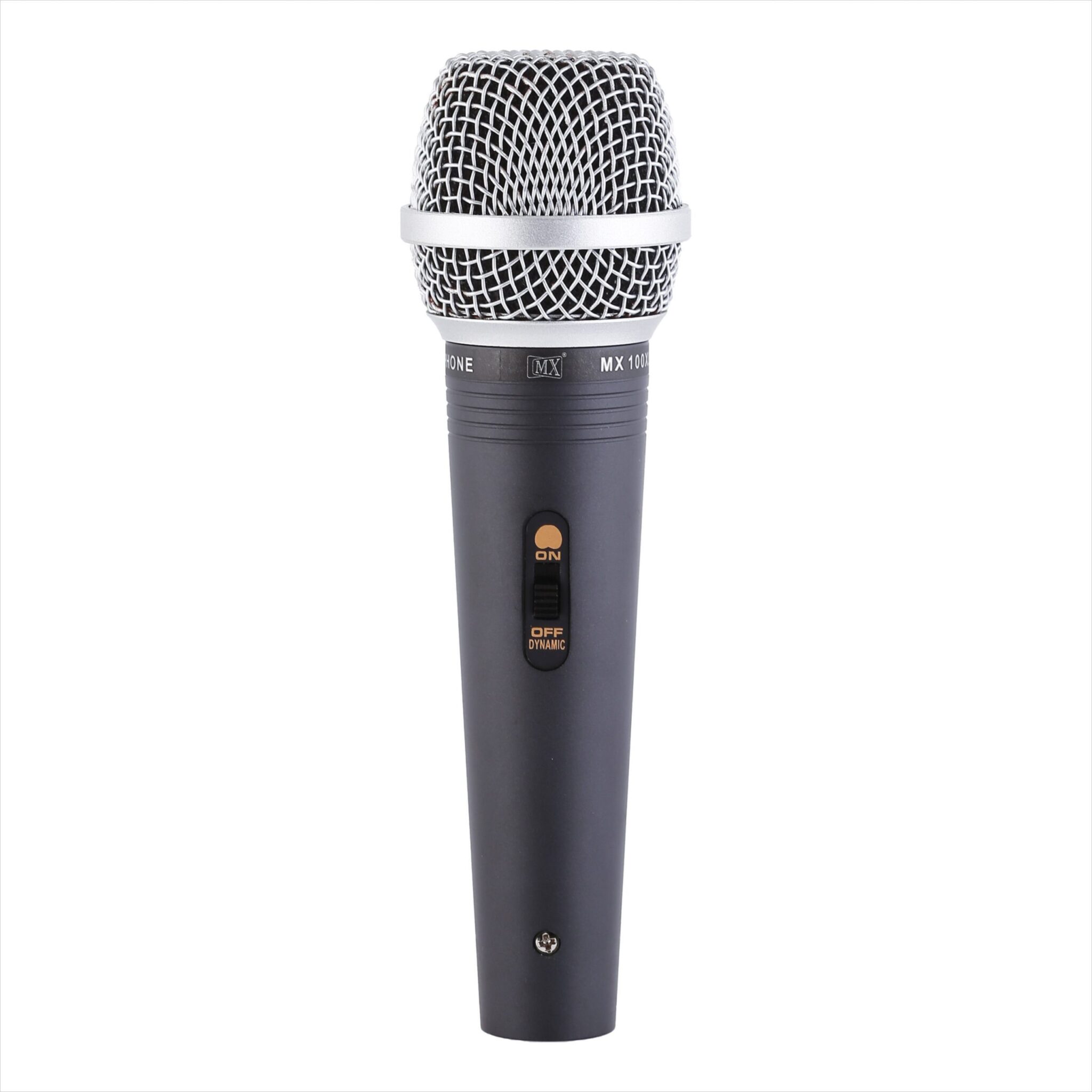 MX Dynamic Unidirectional Microphone Ideal for Spoken-Word Presentations, Karaoke Performances, Multimedia, Instrument Use, Home Or Portable Recording/Karaoke Systems (MX 100 XLR)