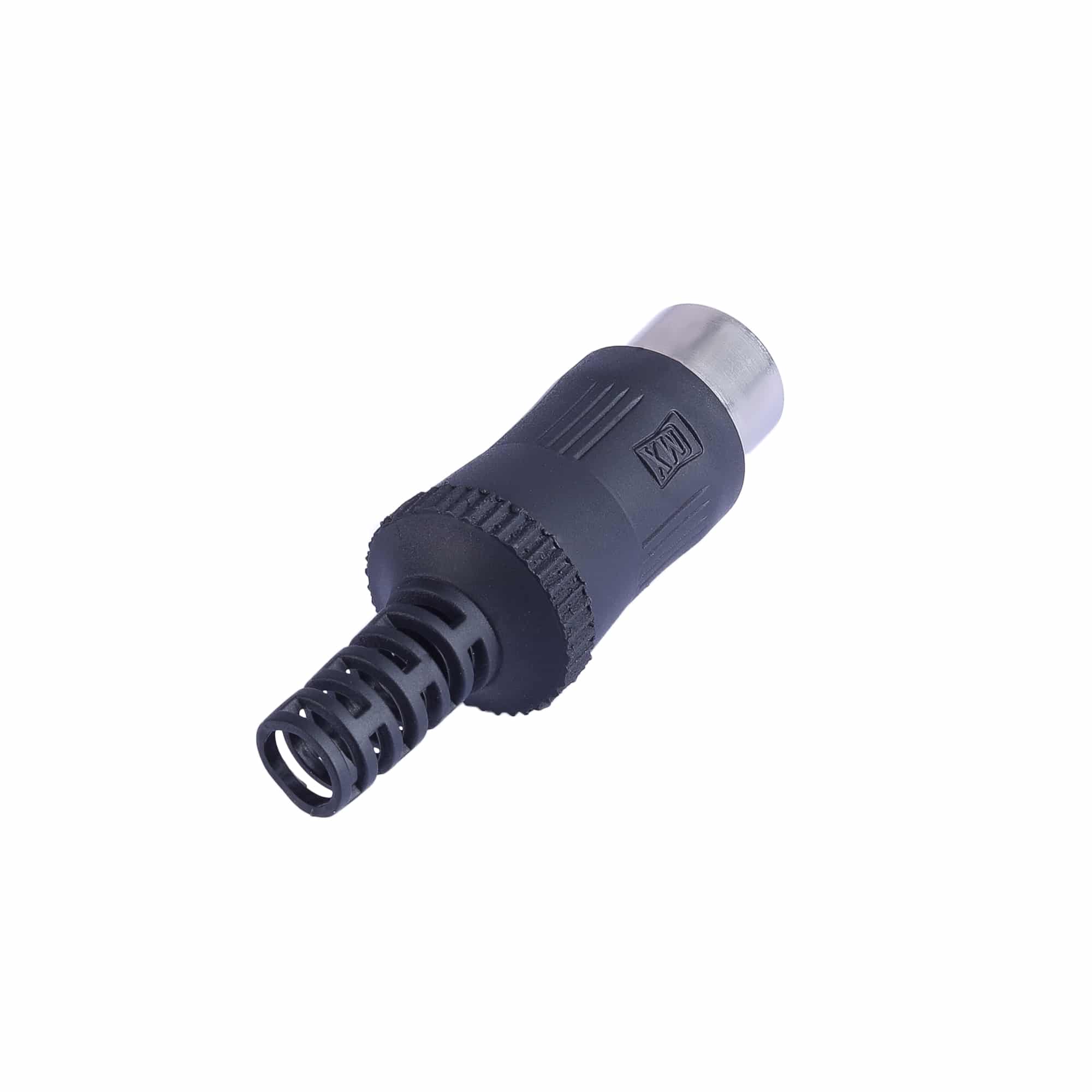 MX copper plated 4 PIN DIN plug - Image 2