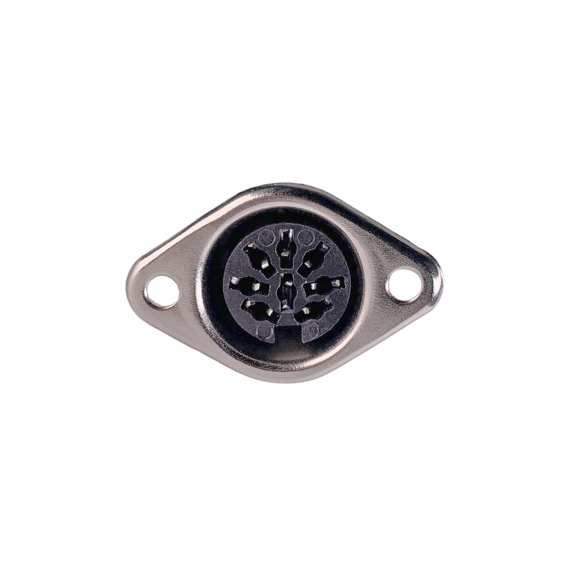 MX 8 PIN DIN metal socket connector - Image 2