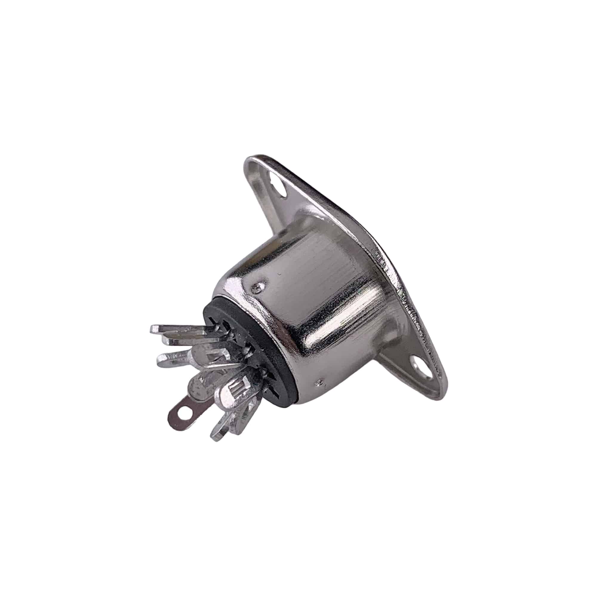 MX 8 PIN DIN metal socket connector - Image 3