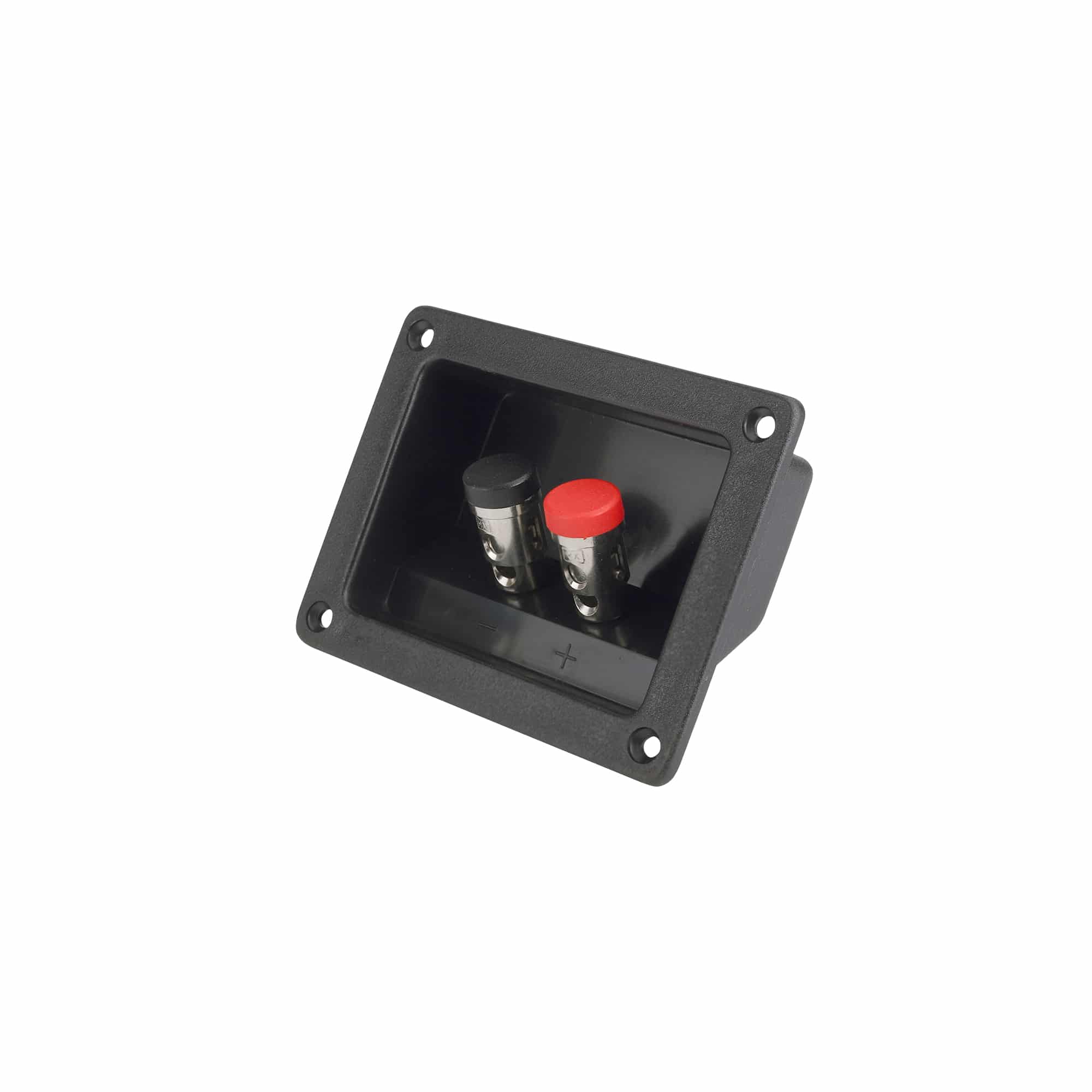 MX 2 WAY BINDING POST SPEAKER TERMINAL RECTANGLE QUICK CONNECT FULL METAL - Image 2