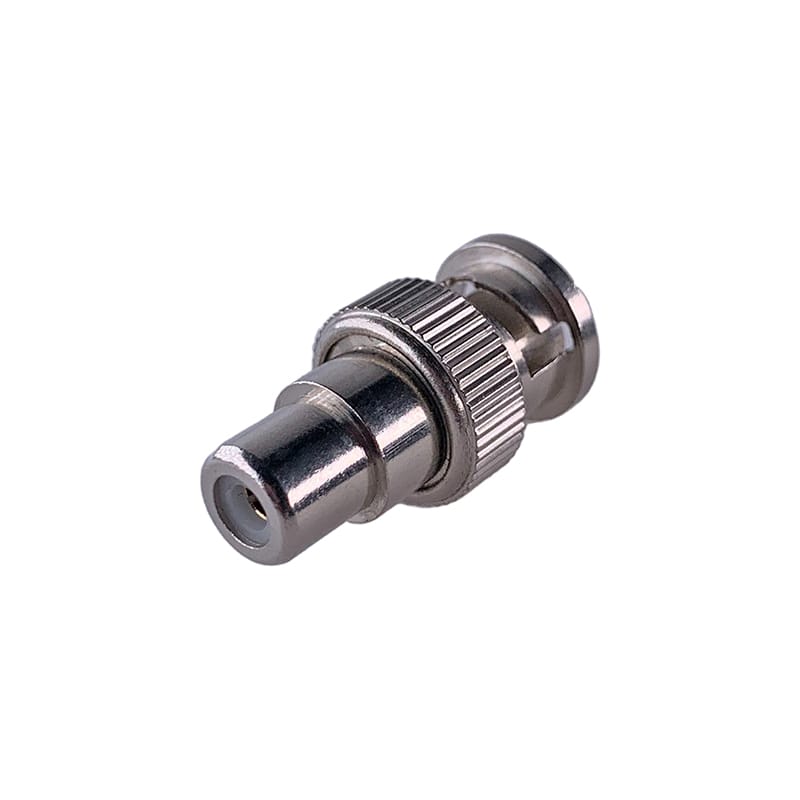 MX BNC Male Plug to RCA Female Socket Adaptor (Gold Plated Pin) - Image 2