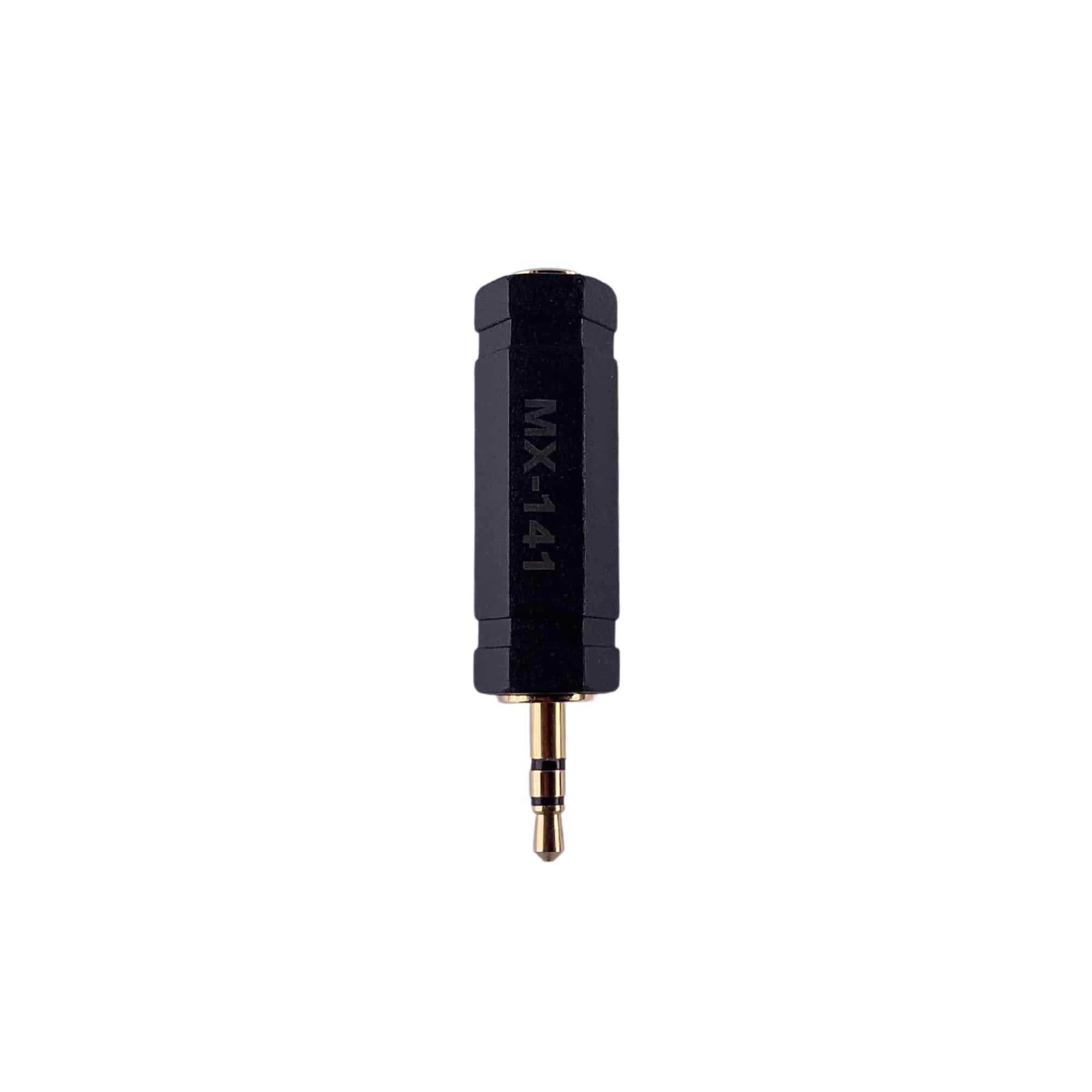 MX gold plated EP stereo male plug to P-38 stereo female socket connector - Image 2