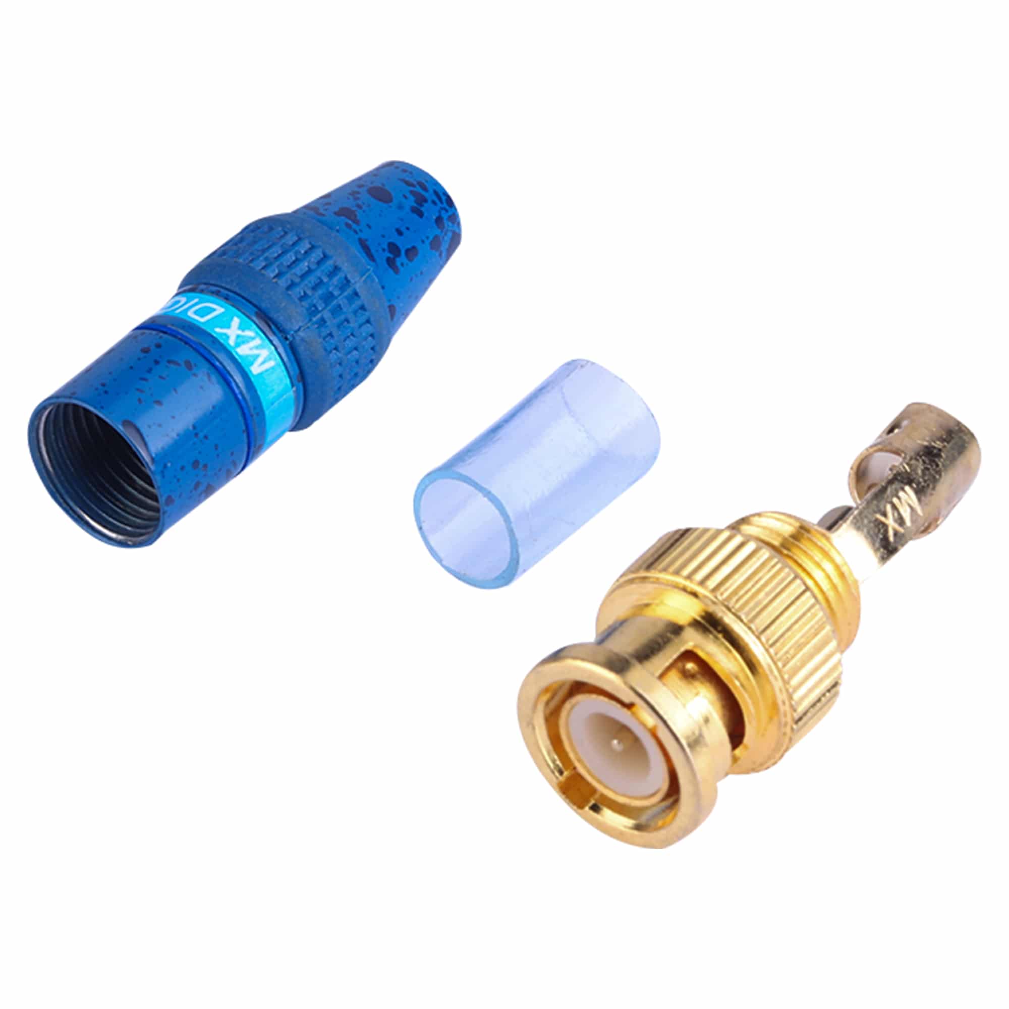 MX BNC metal male connector (GOLD PLATED) - Image 3