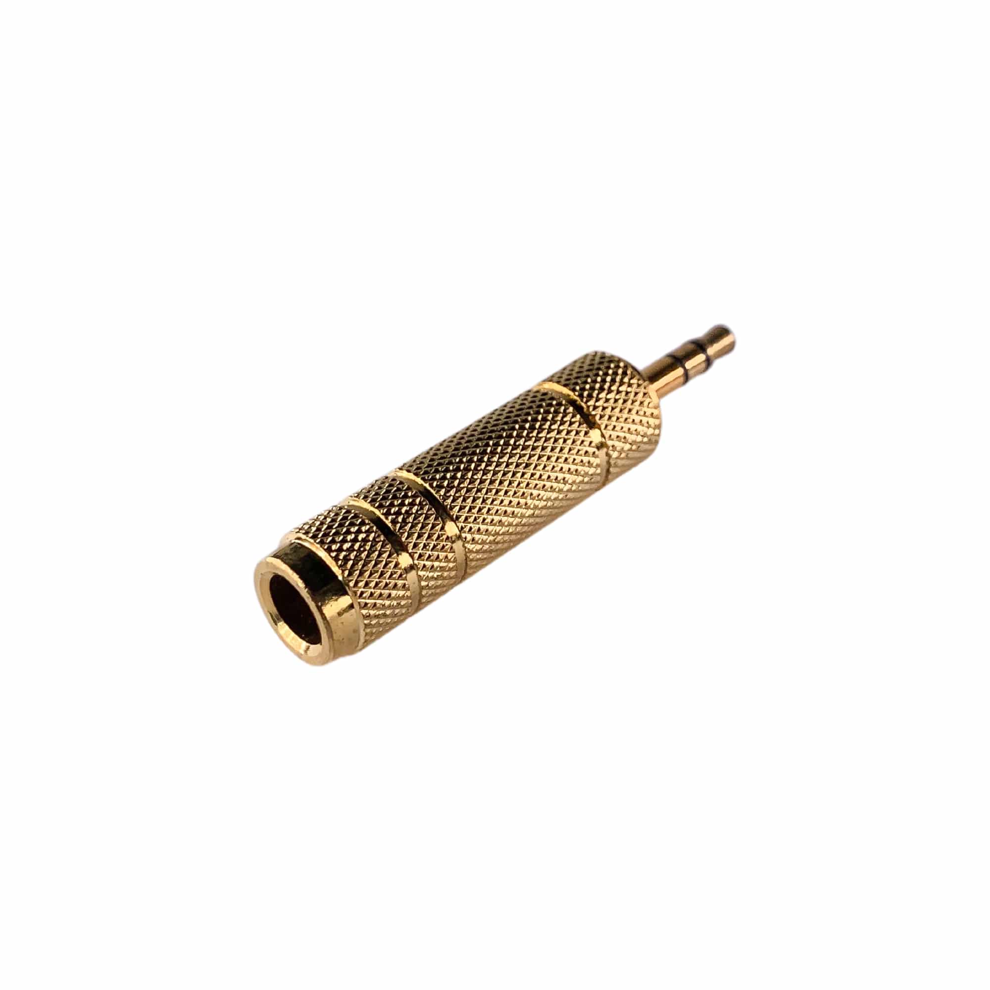 MX EP STEREO male plug to P-38 stereo female socket adapter - metal - Image 2