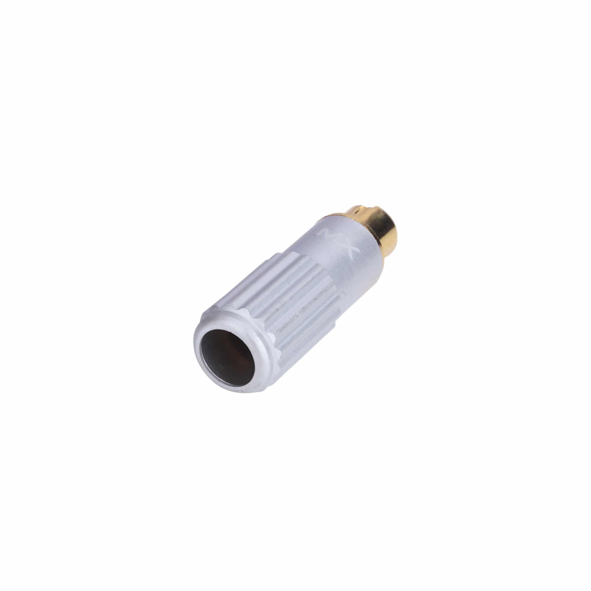 MX 6 PIN MINI DIN male connector metal solder type(Gold Plated) - Image 2