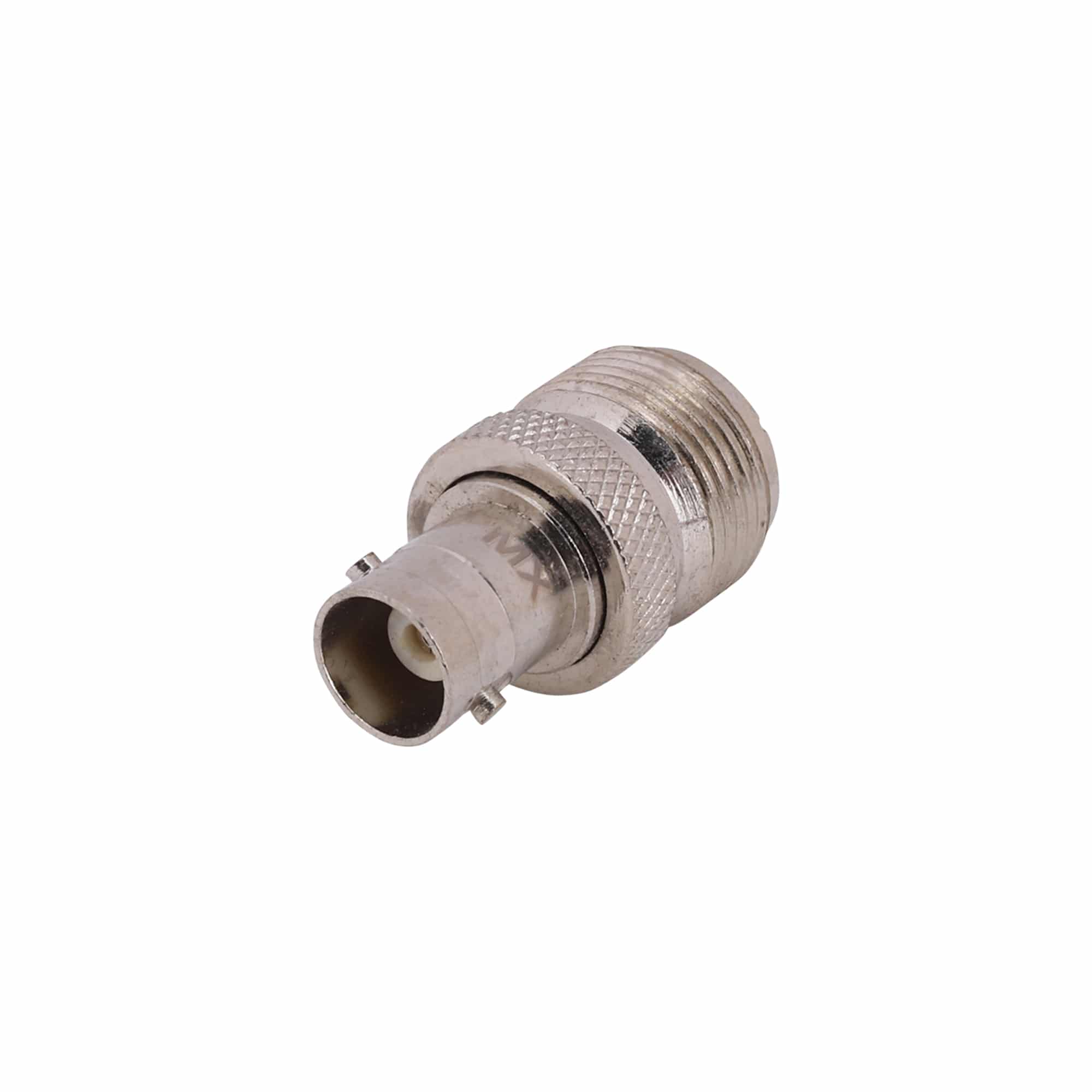 MX BNC female to UHF Female connector with Teflon (PIN GOLD PLATED) - Image 2