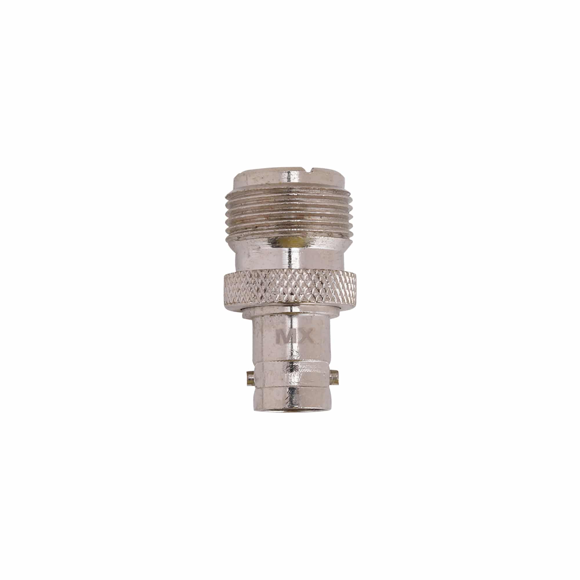 MX BNC female to UHF Female connector with Teflon (PIN GOLD PLATED) - Image 3
